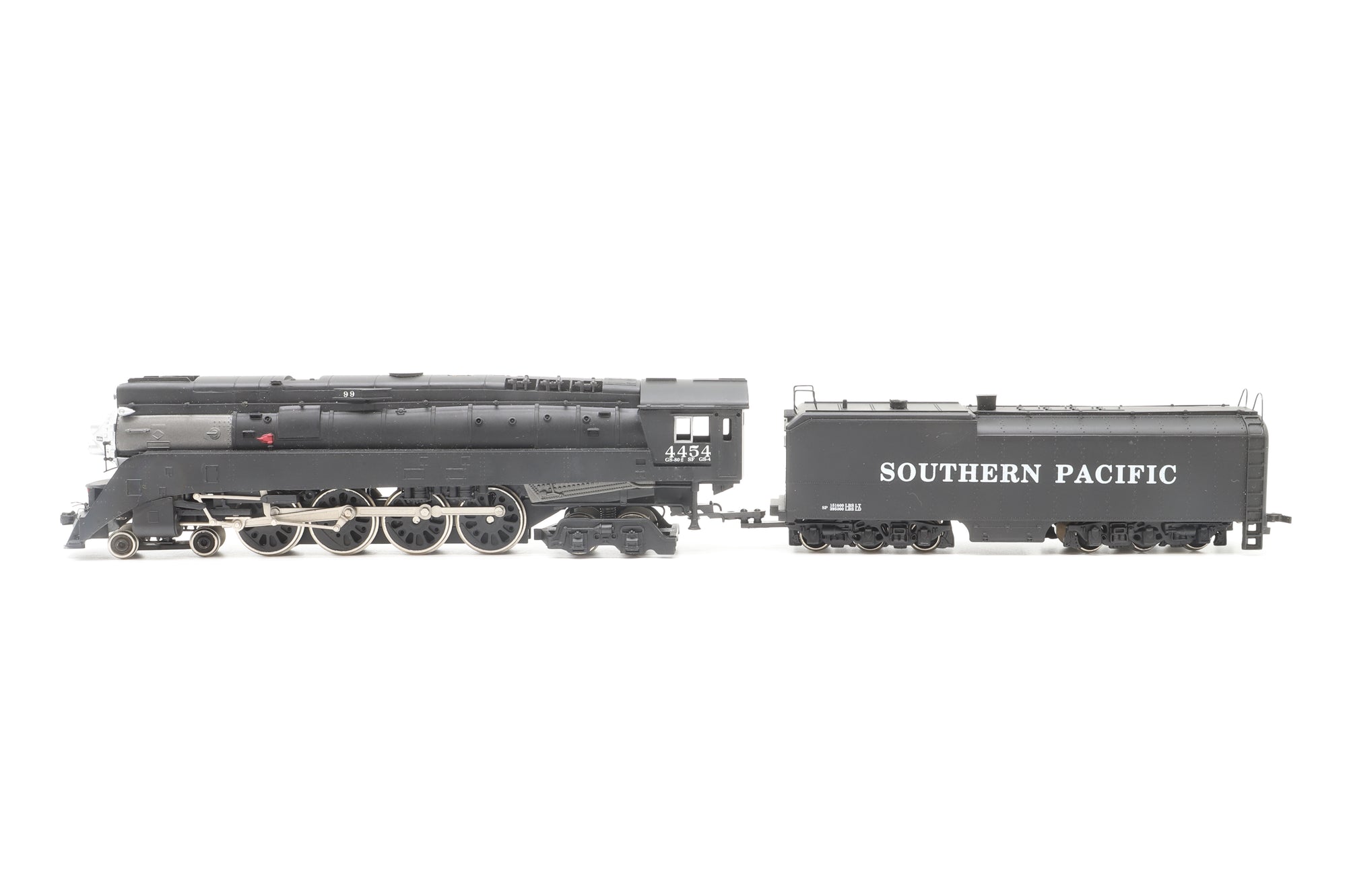Spectrum HO 11323 GS4 4-8-4 Black & Silver War Baby Southern Pacific '4454'
