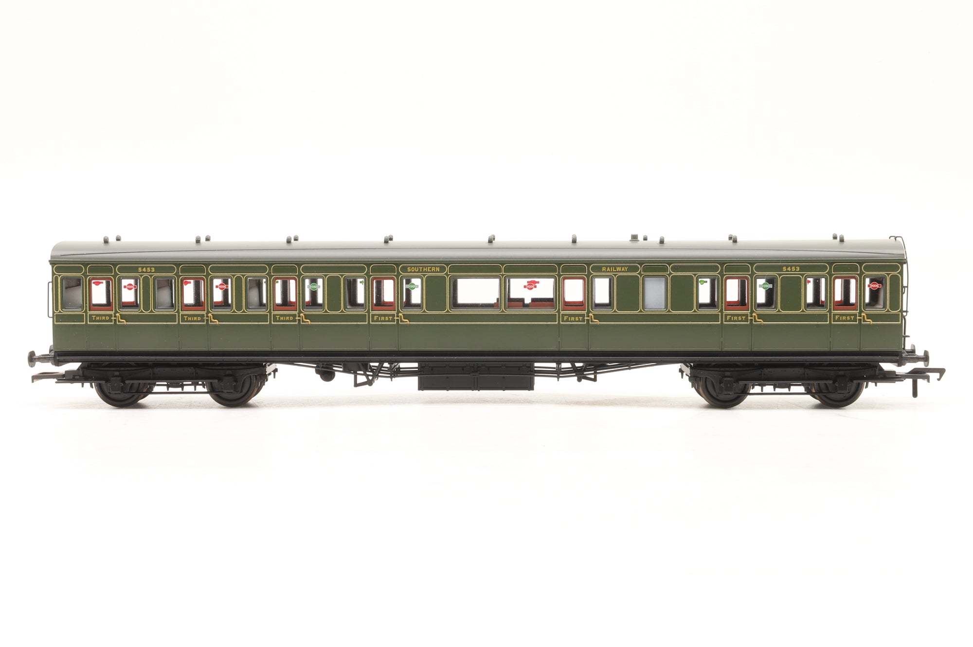 Bachmann OO Rake Of 3 SE&CR 60' Birdcage Coaches Inc. 39-601, 39-611 & 39-621