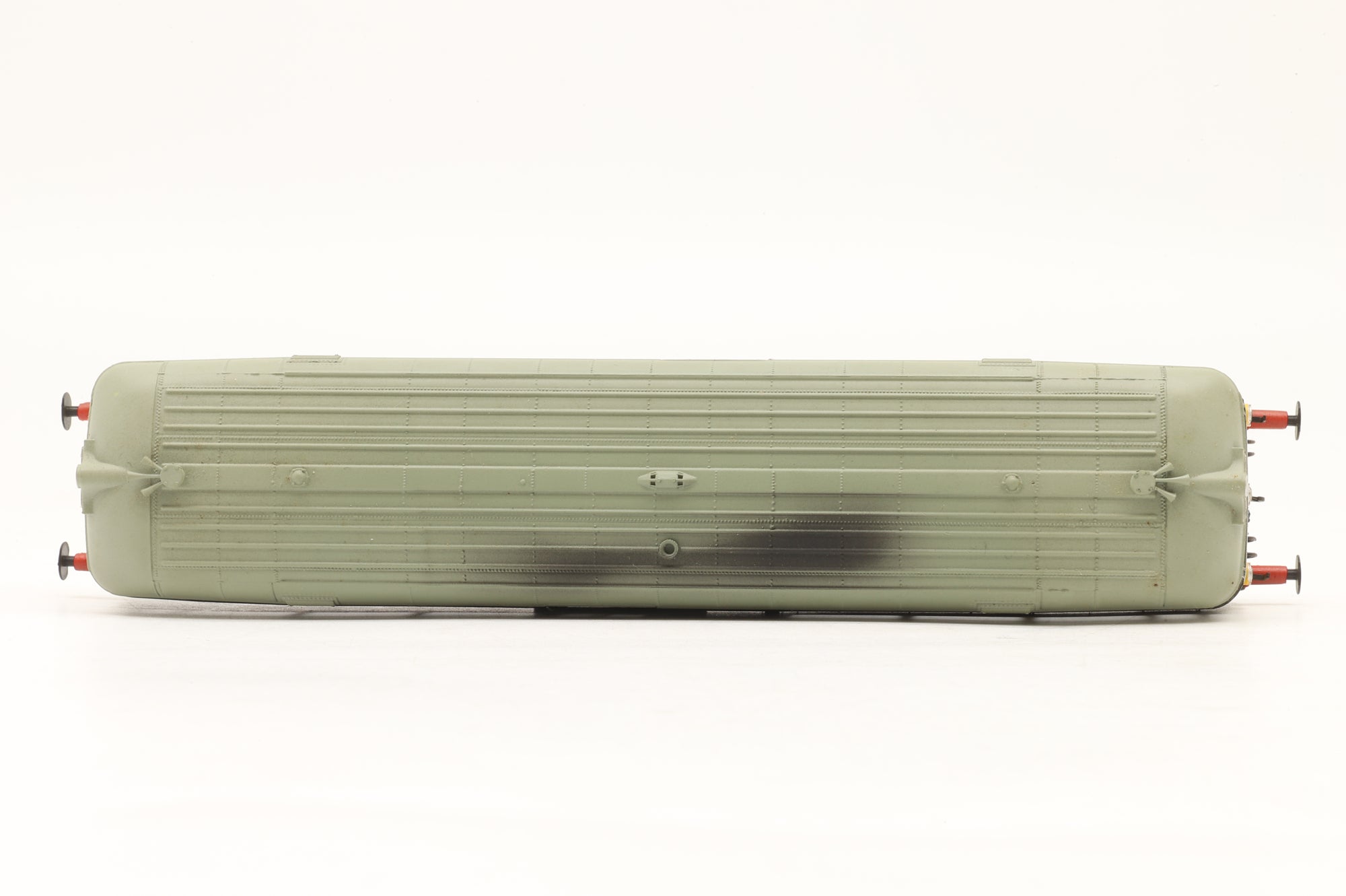 Heljan OO 87041 Railbus W&M 'E79962' Green with Large Yellow Panels Weathered
