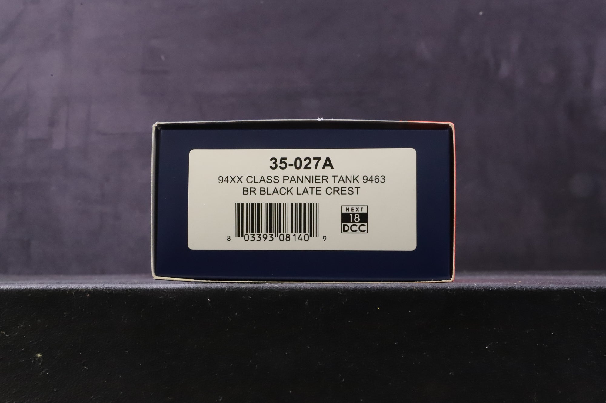 Bachmann OO 35-027A 94xx Class Pannier Tank '9463' BR Black L/C DCC Fitted