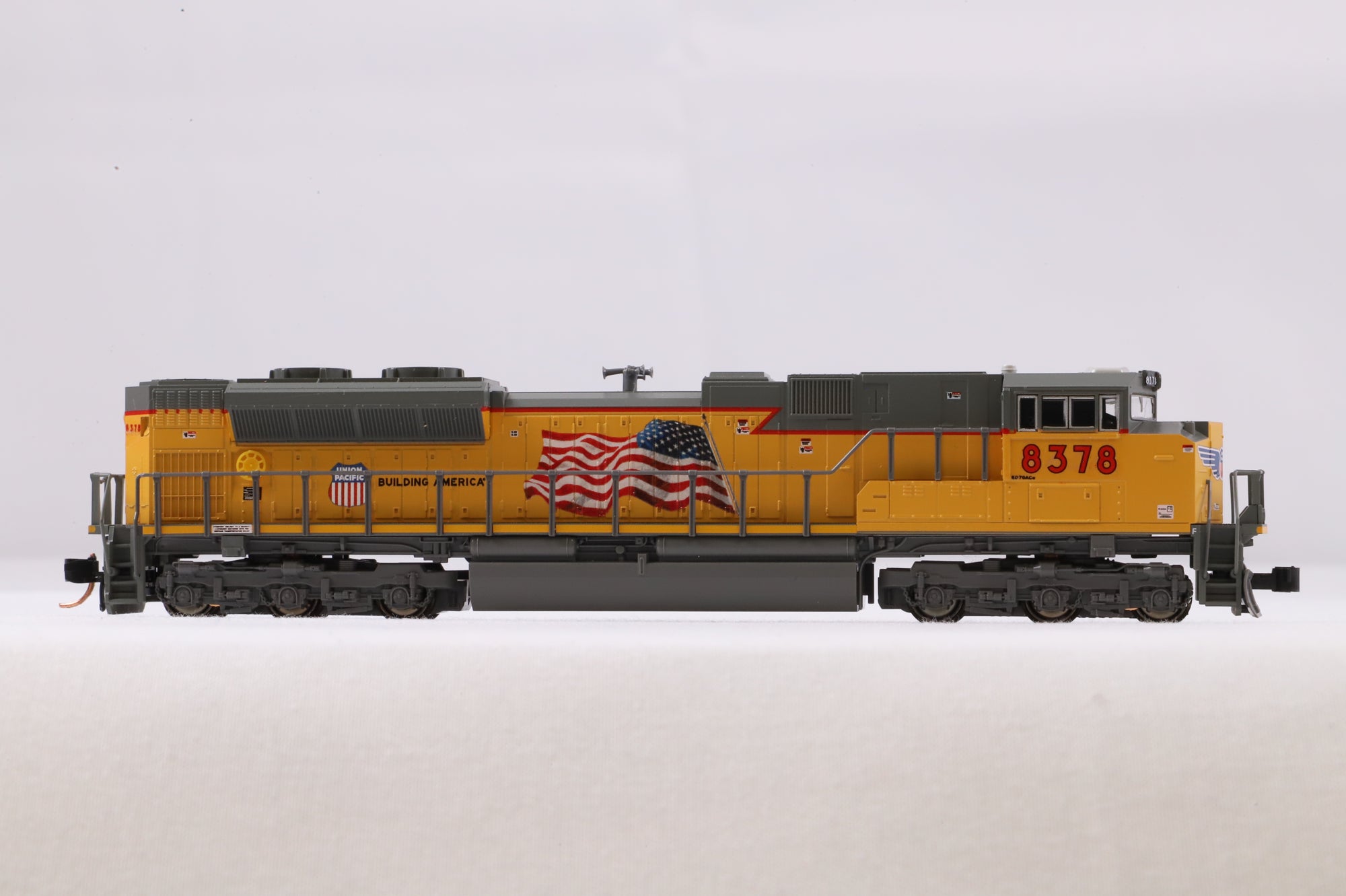 Kato N 176-8404 SD70ACe UP '8378' Diesel Locomotive Renumbered