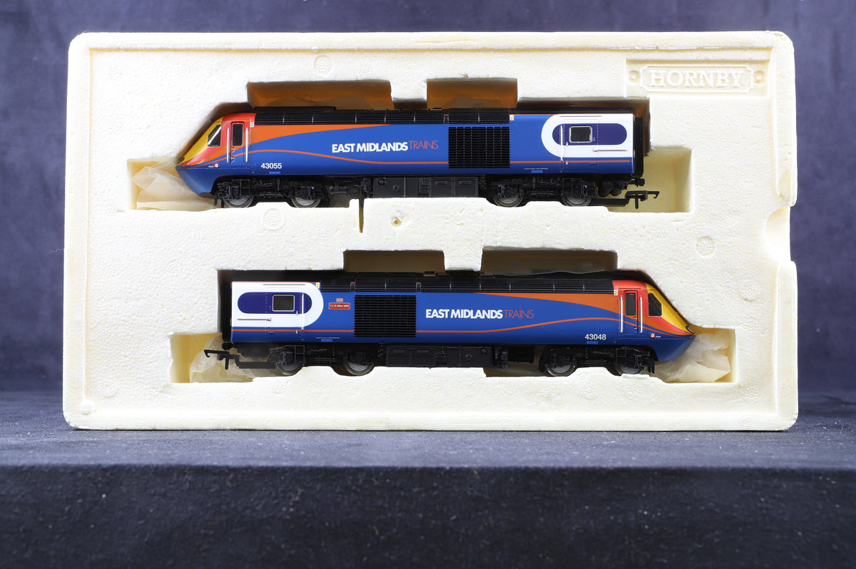 Hornby OO R2948 Class 43 HST Power Car Twin Pack &#39;East Midlands Trains&#39;