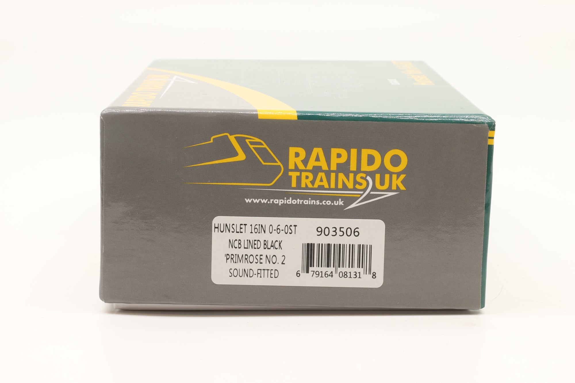 Rapido OO 903506 Hunslet 16" NCB Lined Black 'Primrose' 'No2' DCC Sound