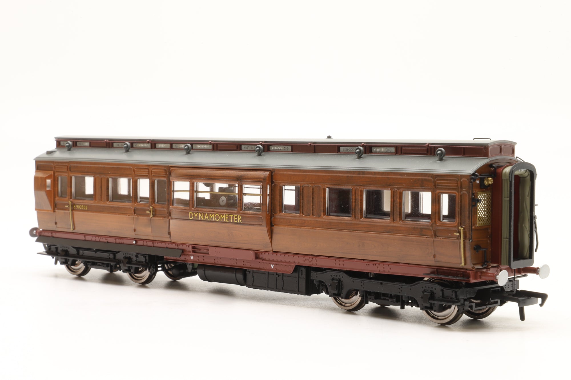 Rapido OO 935003 Dynamometer Car E902502 in 1949- BR Teak