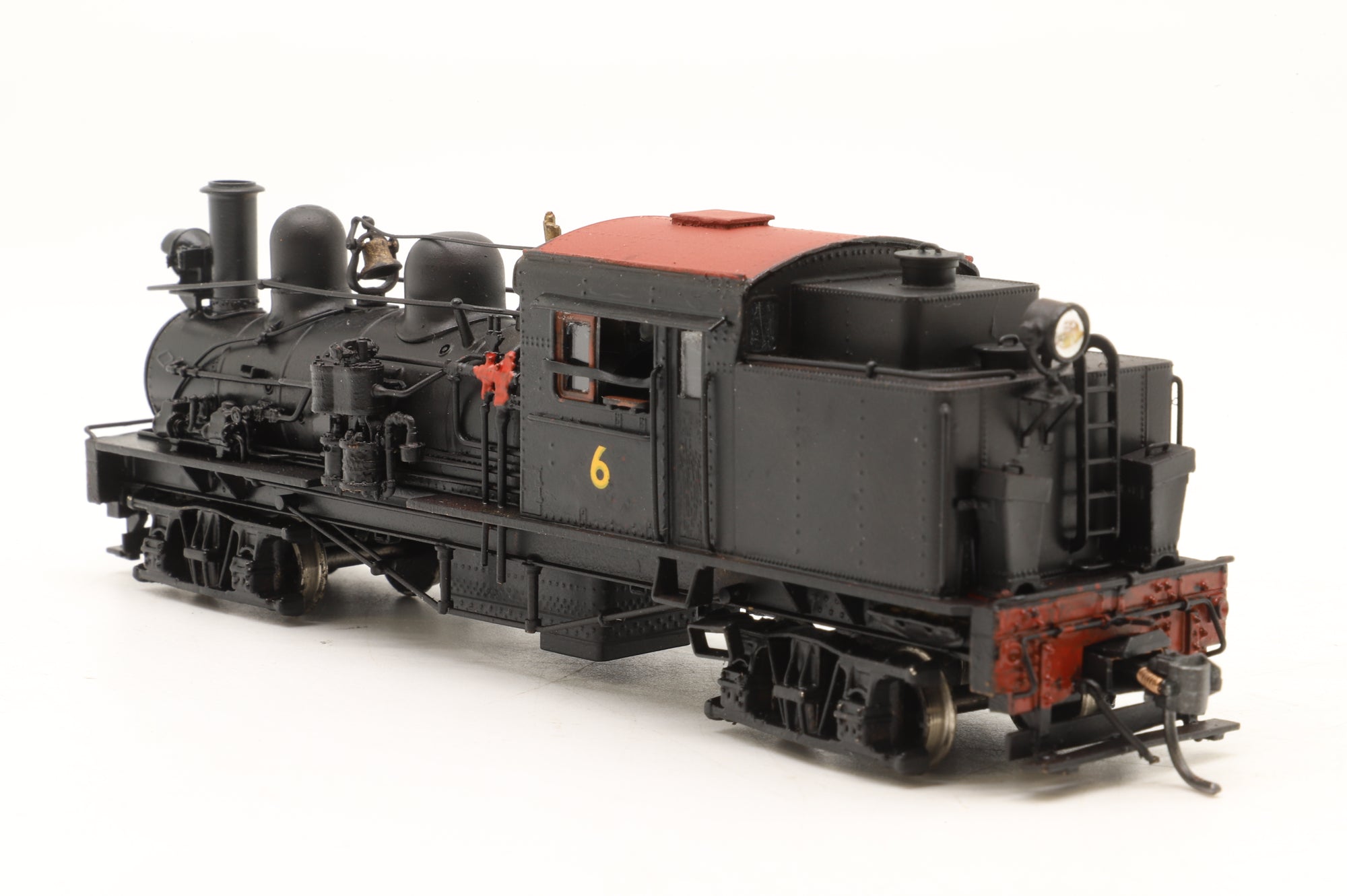 Westside Model Company HO Brass Two Truck Shay '6' Custom Painted