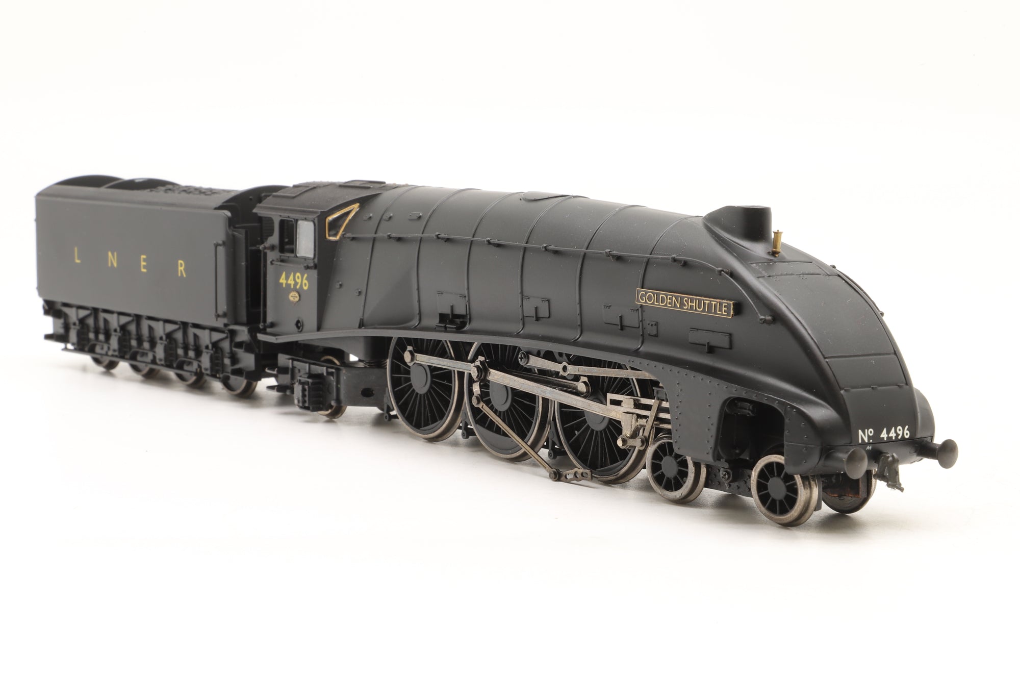 WORKSHOP Bachmann OO 31-962 Class A4 '4496' 'Golden Shuttle' LNER Black Ltd Ed 81/ 350 Non Runner
