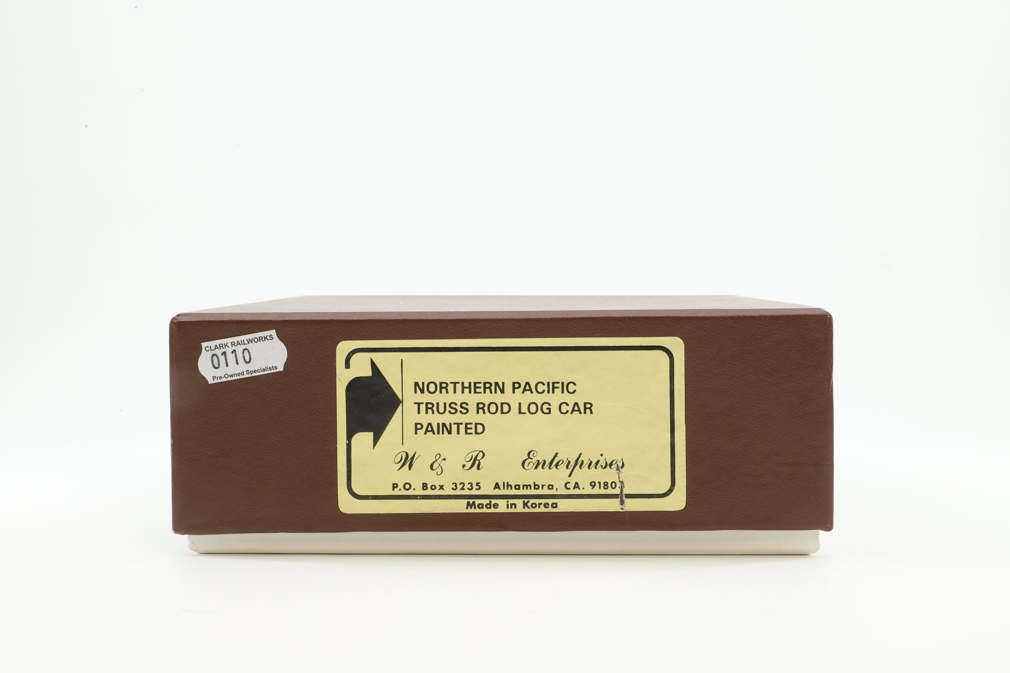 W&R Enterprises HO Brass 3235 Box Car NP Truss Rod