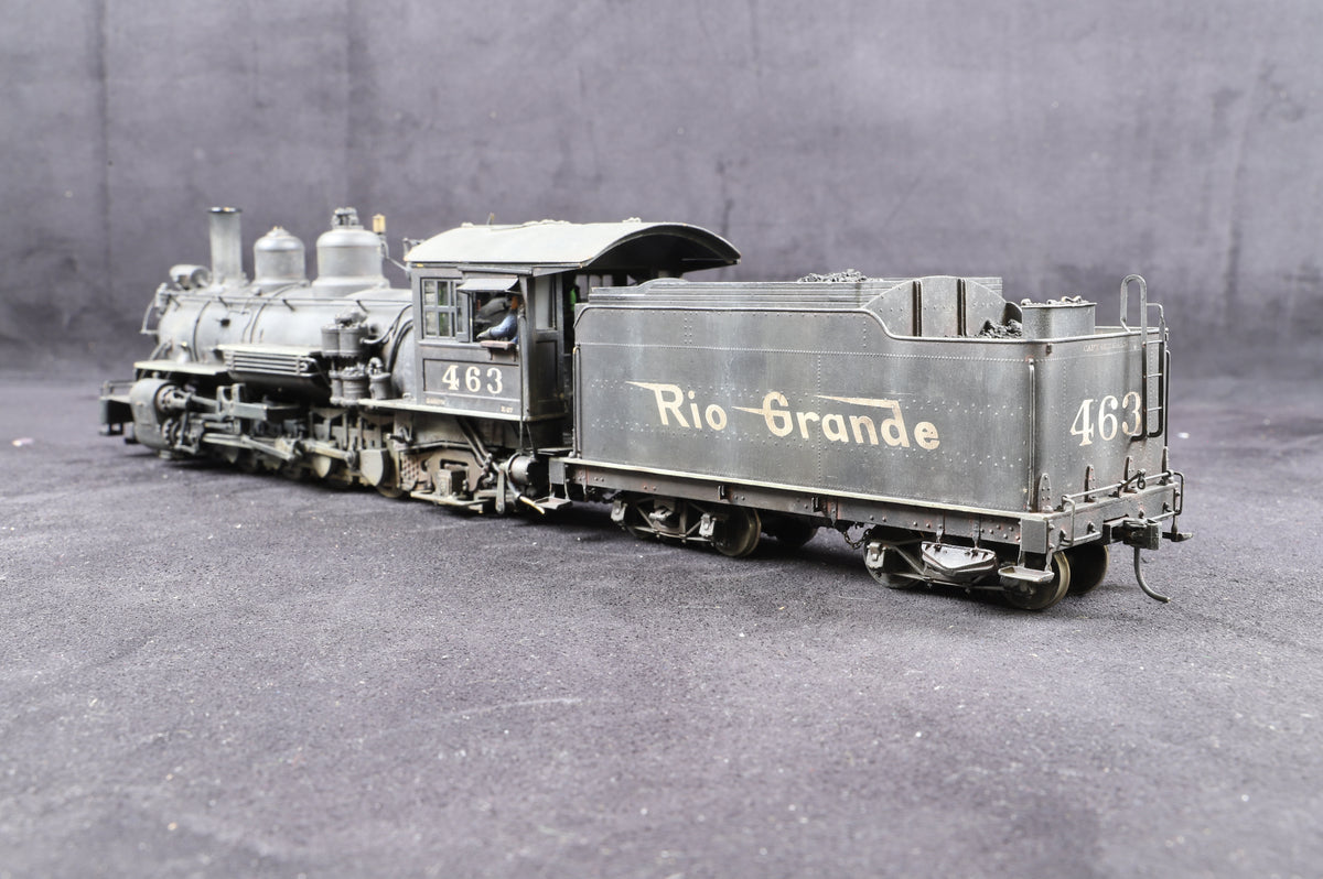 Kodama/PFM On3 K-27 2-8-2 D&amp;RGW &#39;463&#39;, Professionally Weathered &amp; Detailed