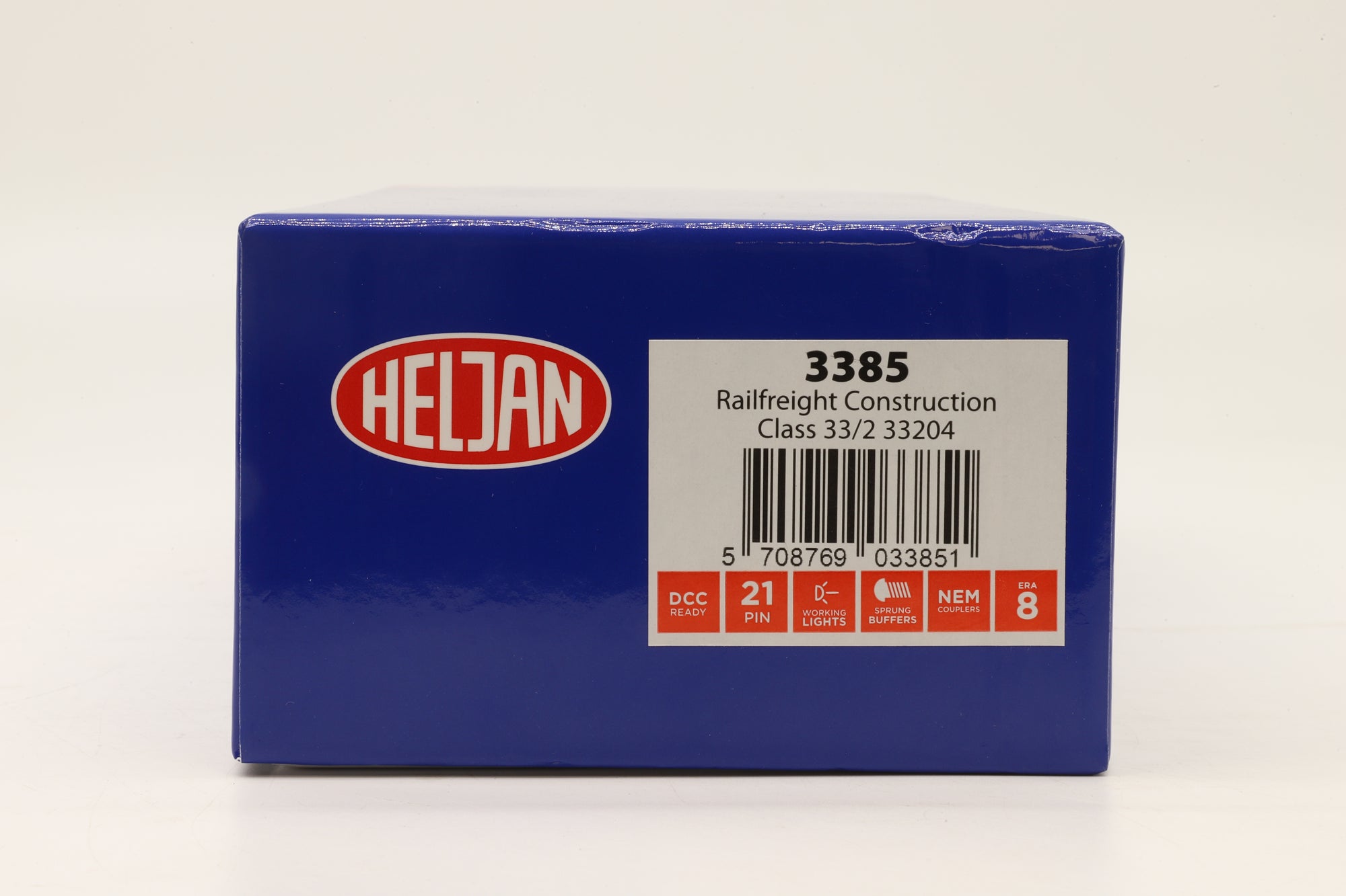 Heljan OO 3385 Class 33/2 33204 in BR Railfreight Construction Livery
