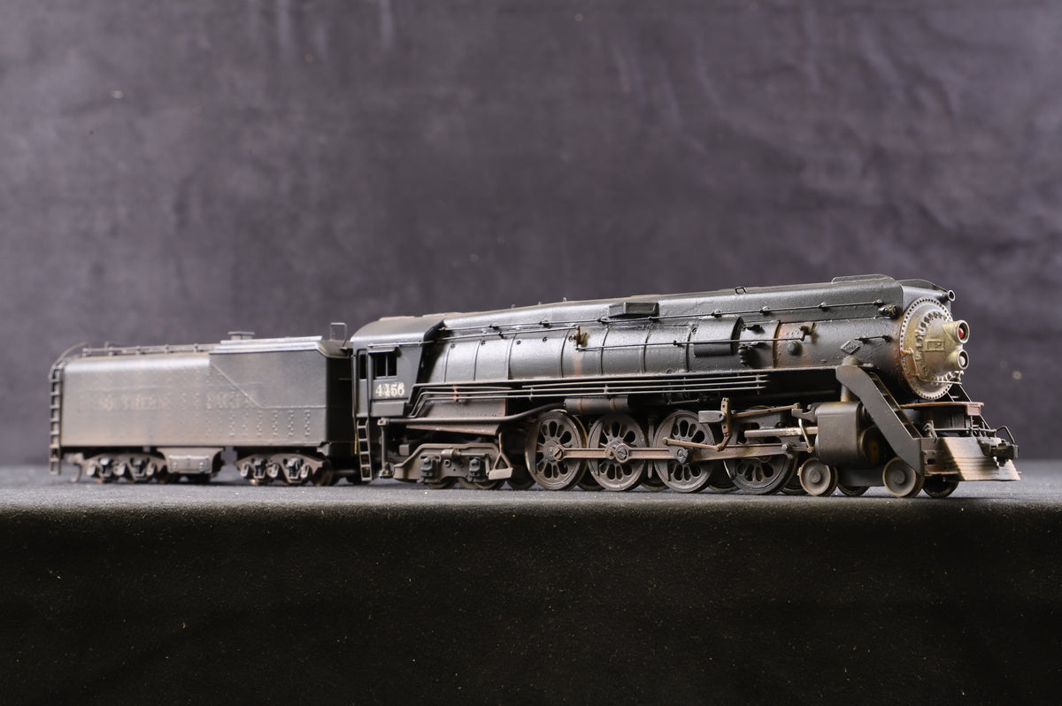 Westside Model Company HO Brass GS-4 Southern Pacific 4-8-4 &#39;4456&#39; Steam Locomotive, Weathered