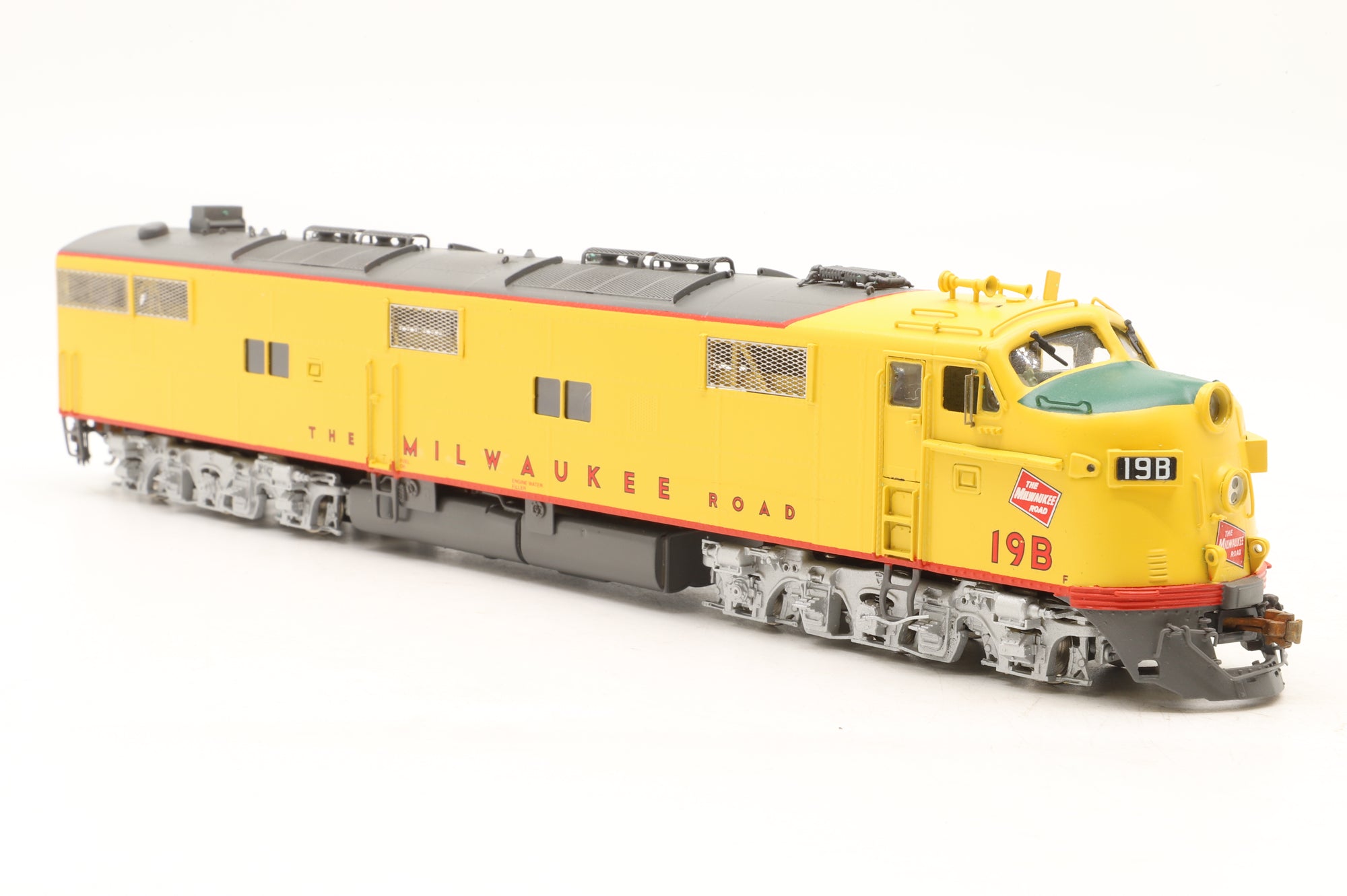 Overland Models/Ajin Precision HO Brass E8A #19B in Union Pacific Yellow