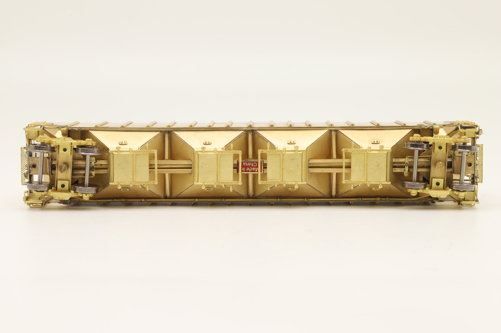 Overland Models HO Brass OMI-3380 UP Pullman Standard 125T Covered Hopper  Unpainted
