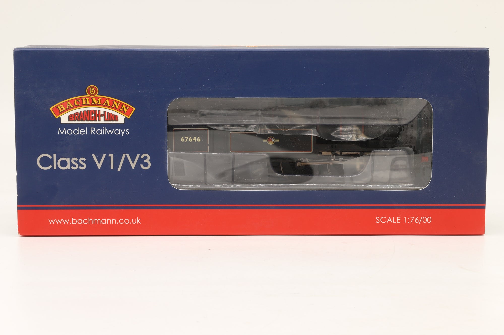 Bachmann OO 31-614 Class V3 67646 in Lined BR Black w/ Late Crests