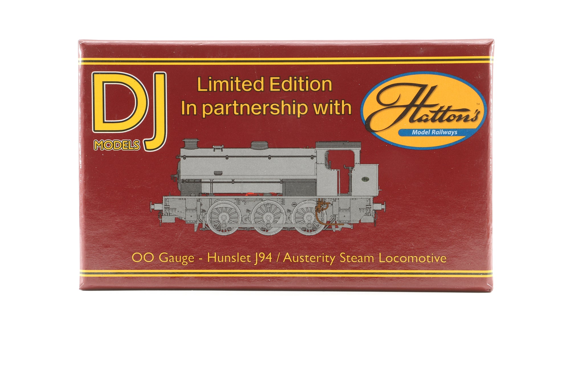 DJ Models/Hattons OO J9403 Hunslet J94 Noo.6812 in BR Black w/ Late Crests - Lightly Weathered