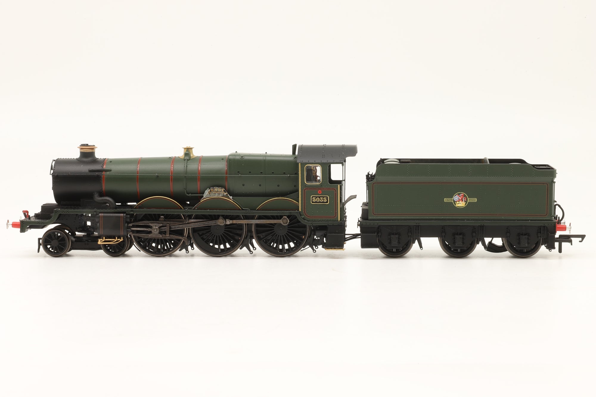 Hornby OO R3619 Castle Class '5035' BR Lined Green L/C Renamed/ Recrested DCC Fitted