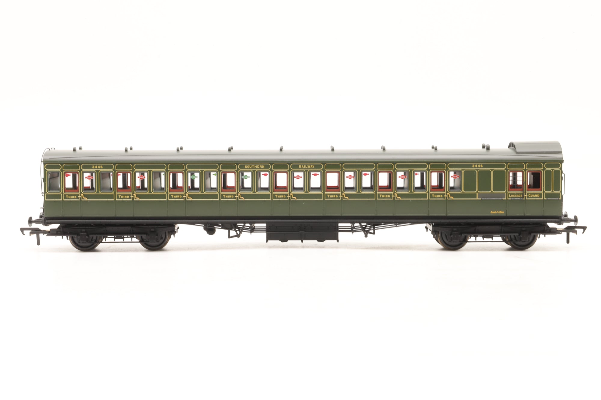 Bachmann OO Rake Of 3 SE&CR 60' Birdcage Coaches Inc. 39-601, 39-611 & 39-621