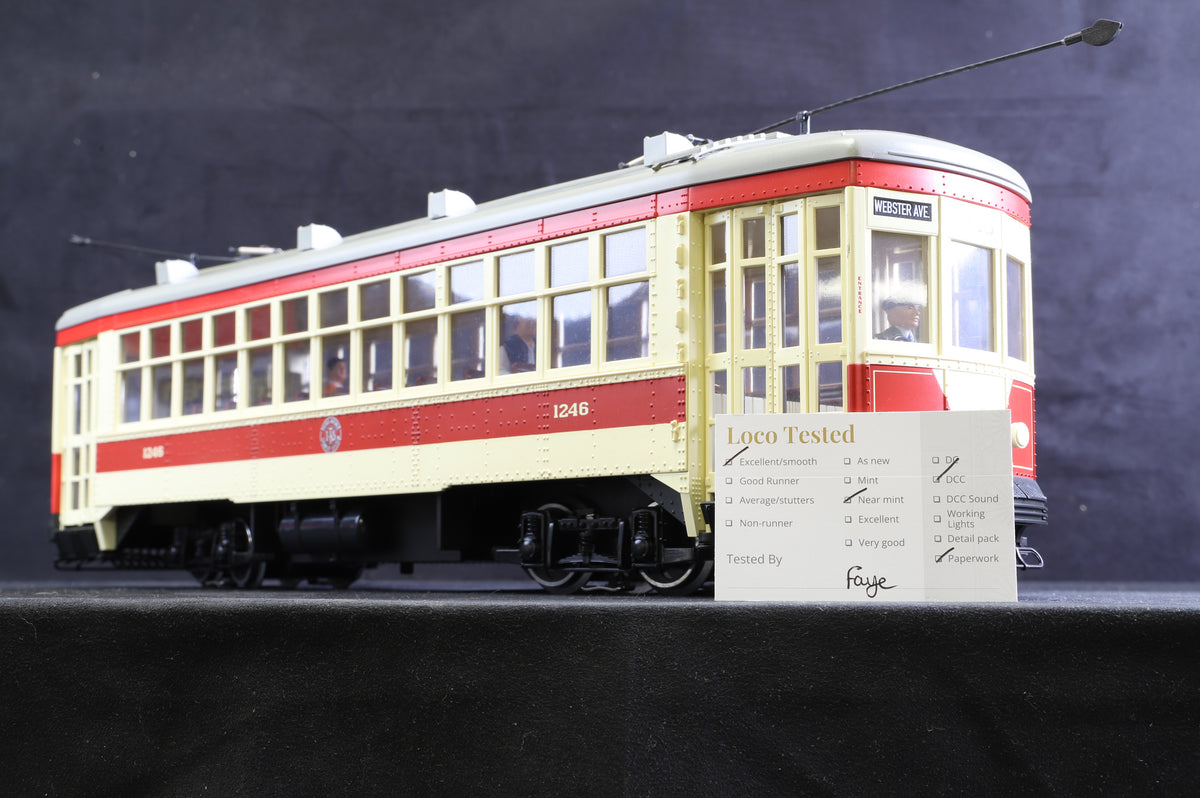 LGB G 21382 American New York Street Car, DCC