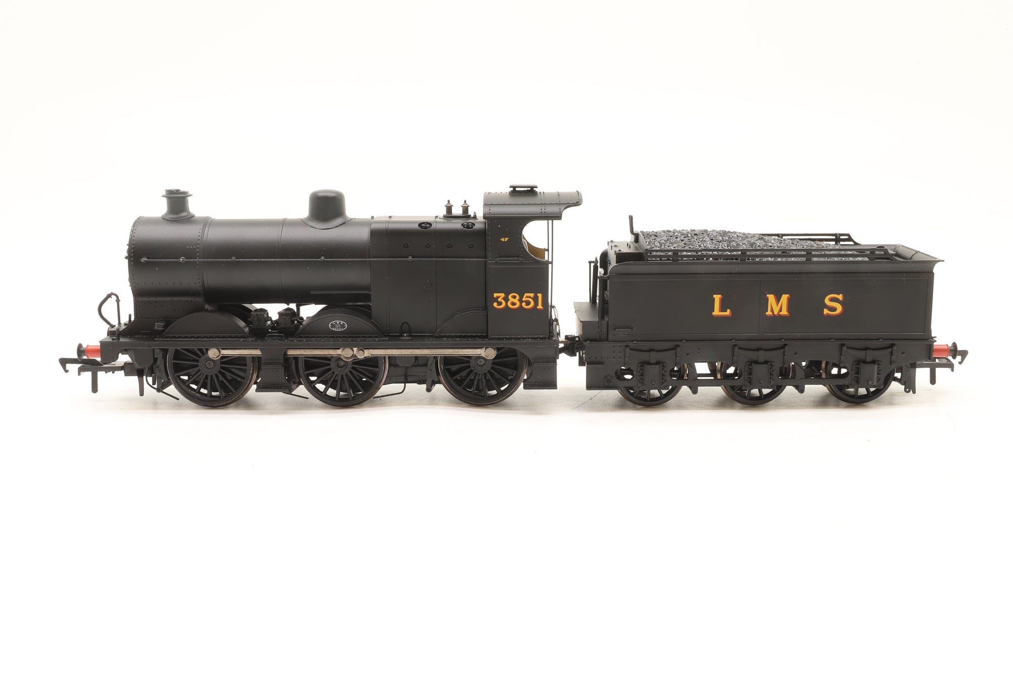 Bachmann OO 31-880 Class 4F 0-6-0 '3851' LMS Black, DCC Fitted