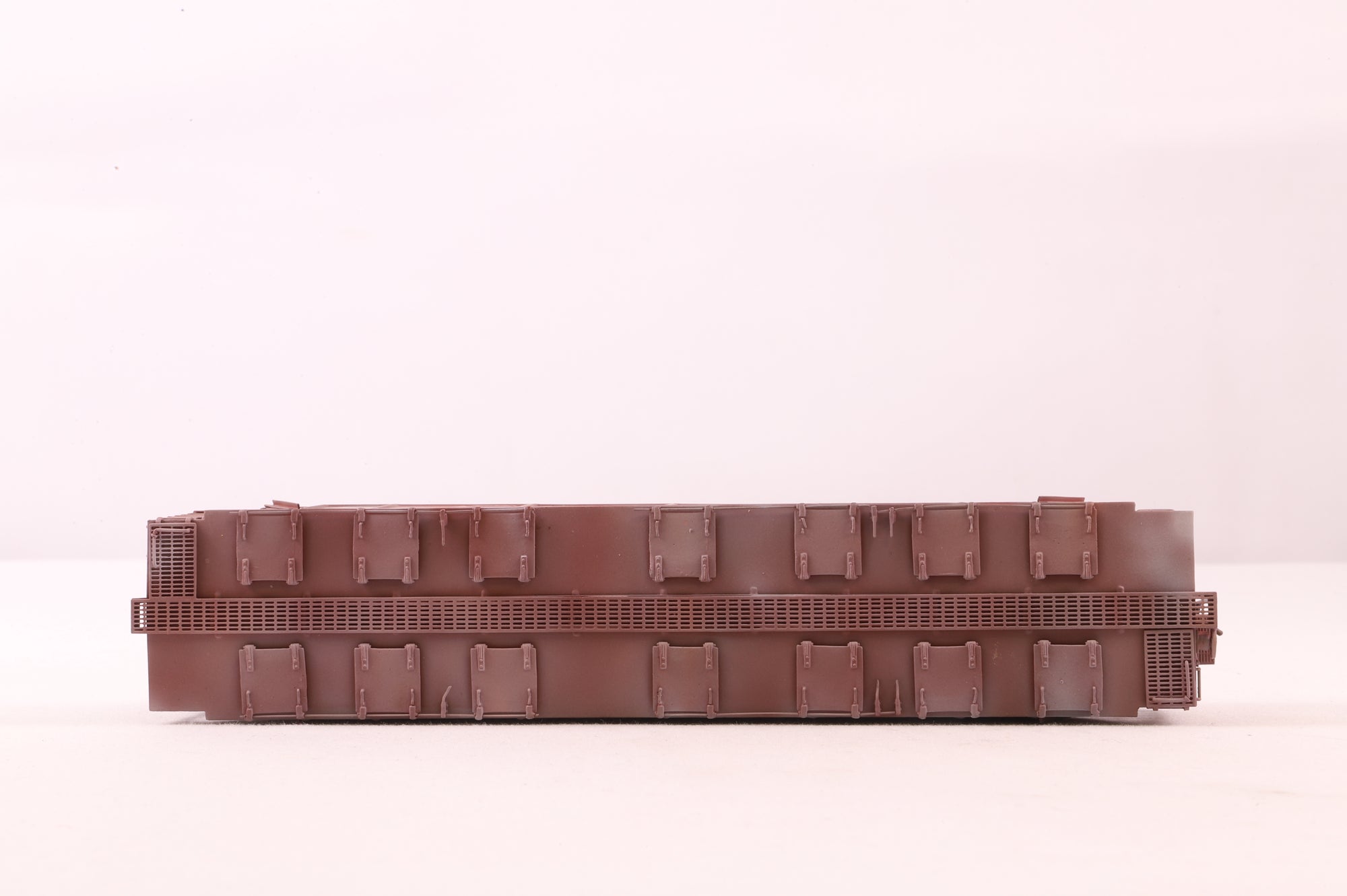 Overland Models HO Brass OMI-1313 PRR Covered Hopper Class H32 5-Bay '254522' Weathered