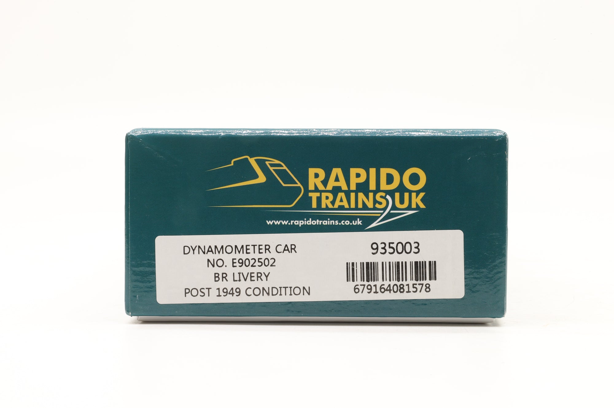 Rapido OO 935003 Dynamometer Car E902502 in 1949- BR Teak