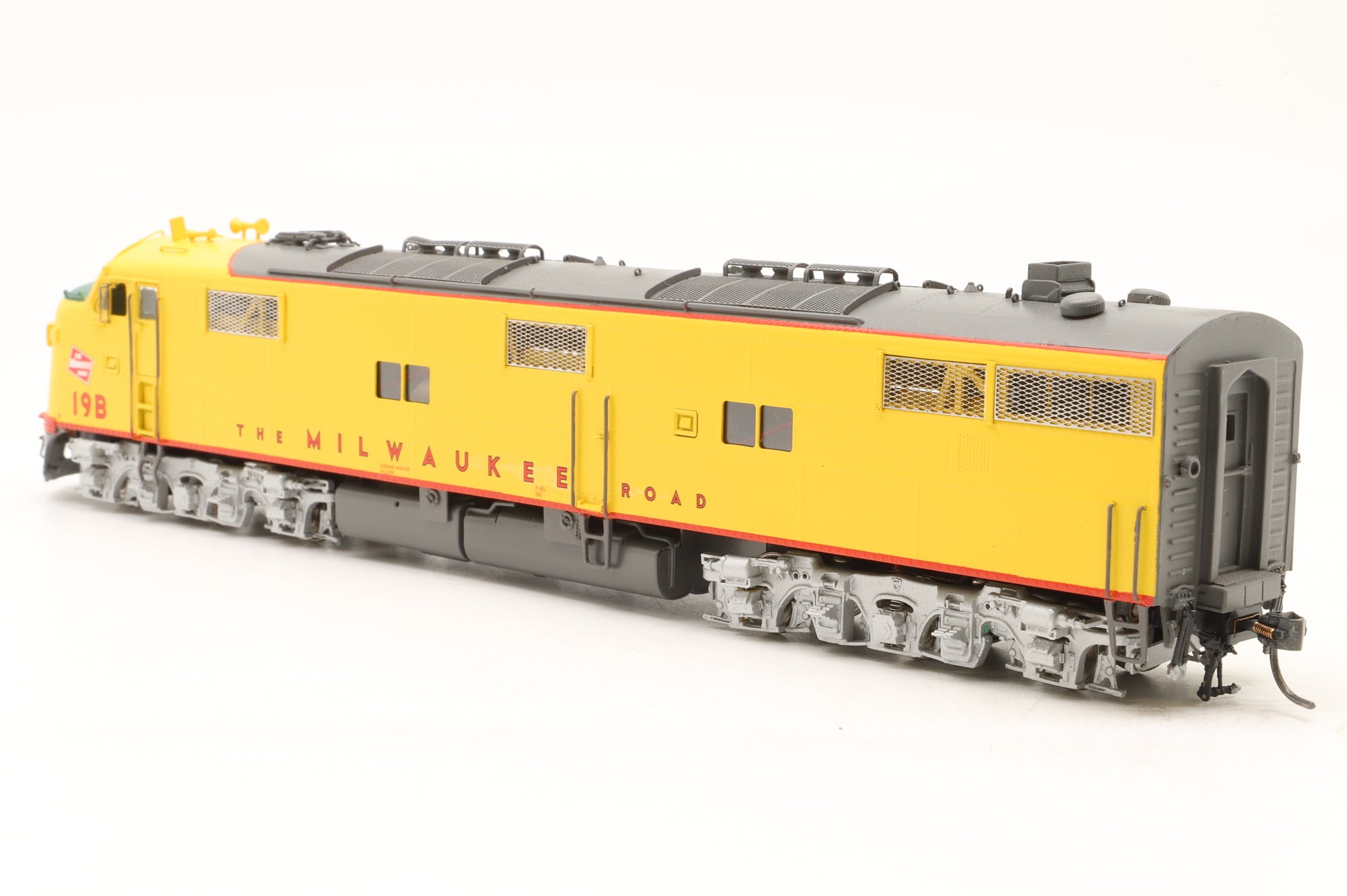 Overland Models/Ajin Precision HO Brass E8A #19B in Union Pacific Yellow