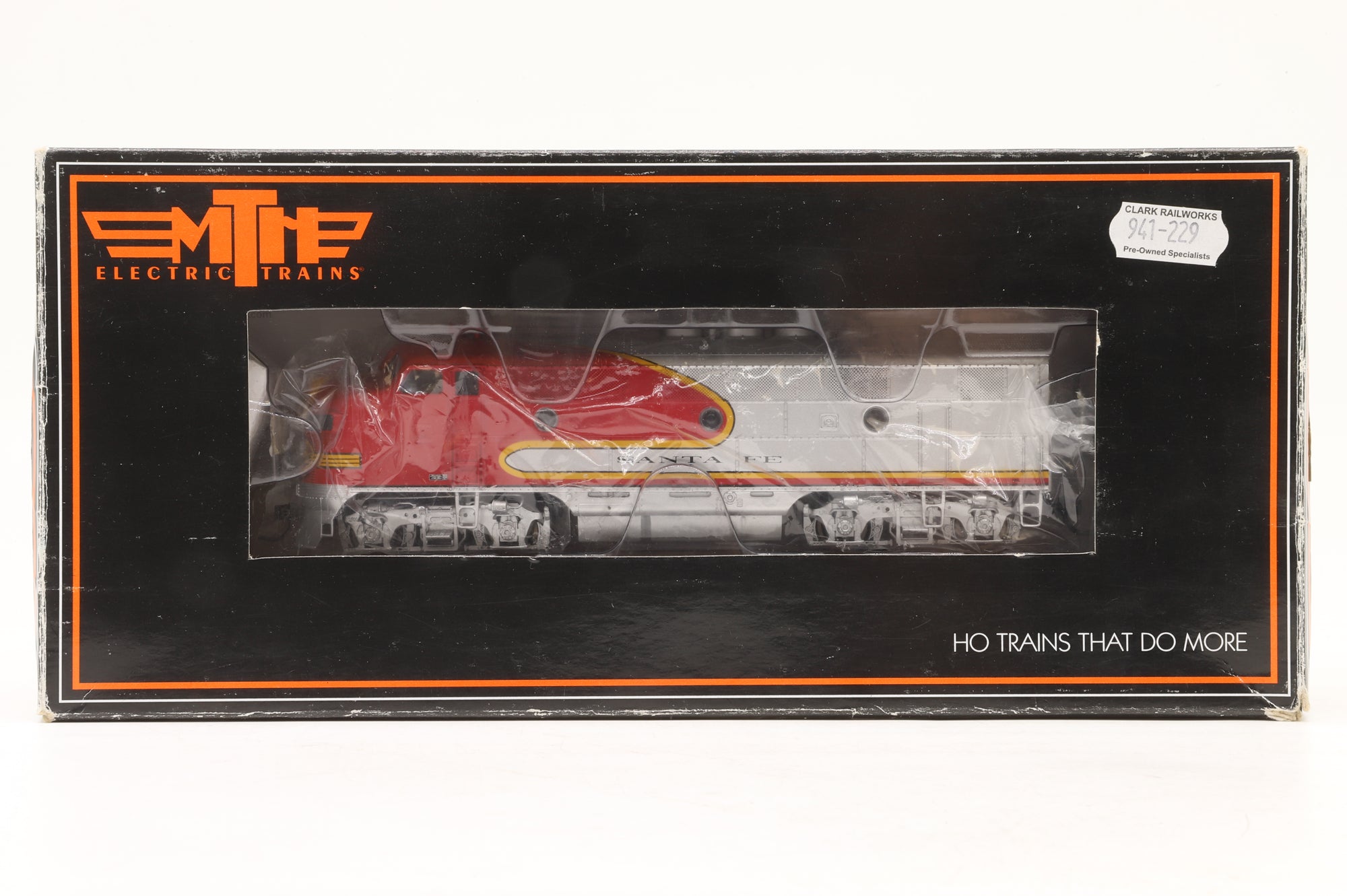 MTH HO 85-2014-0 F-3 A-Unit Unnumbered in Santa Fe Livery