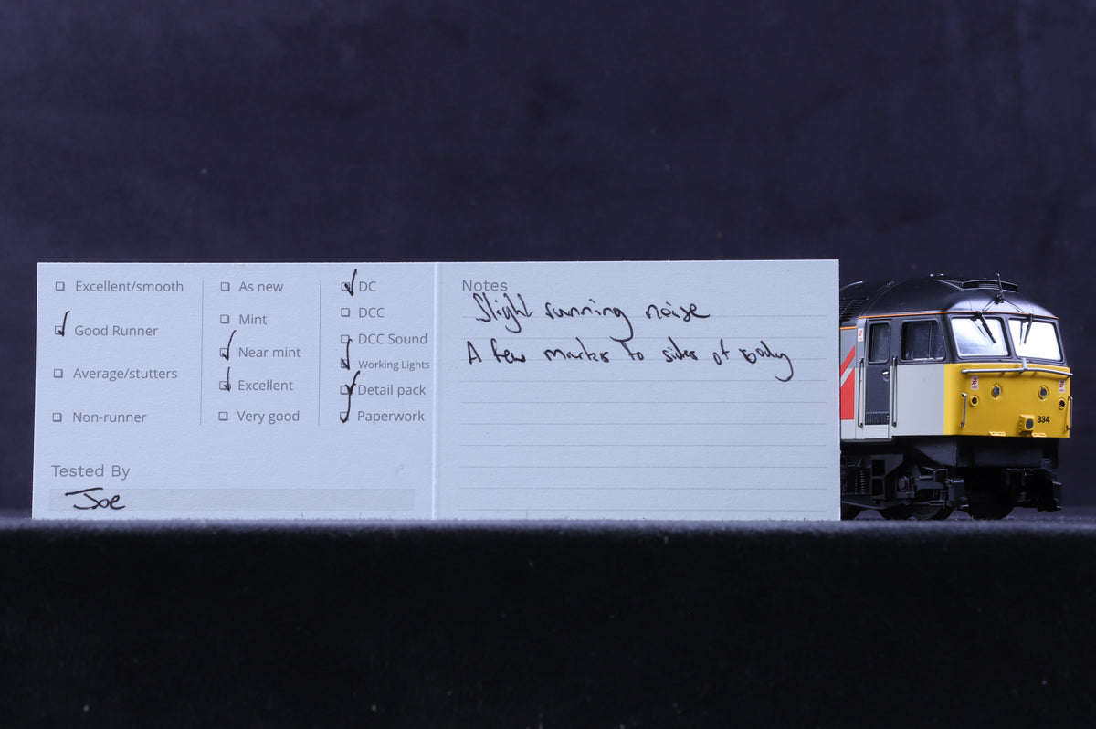 Heljan OO 4675 Class 47 47334 in Early Freightliner Livery