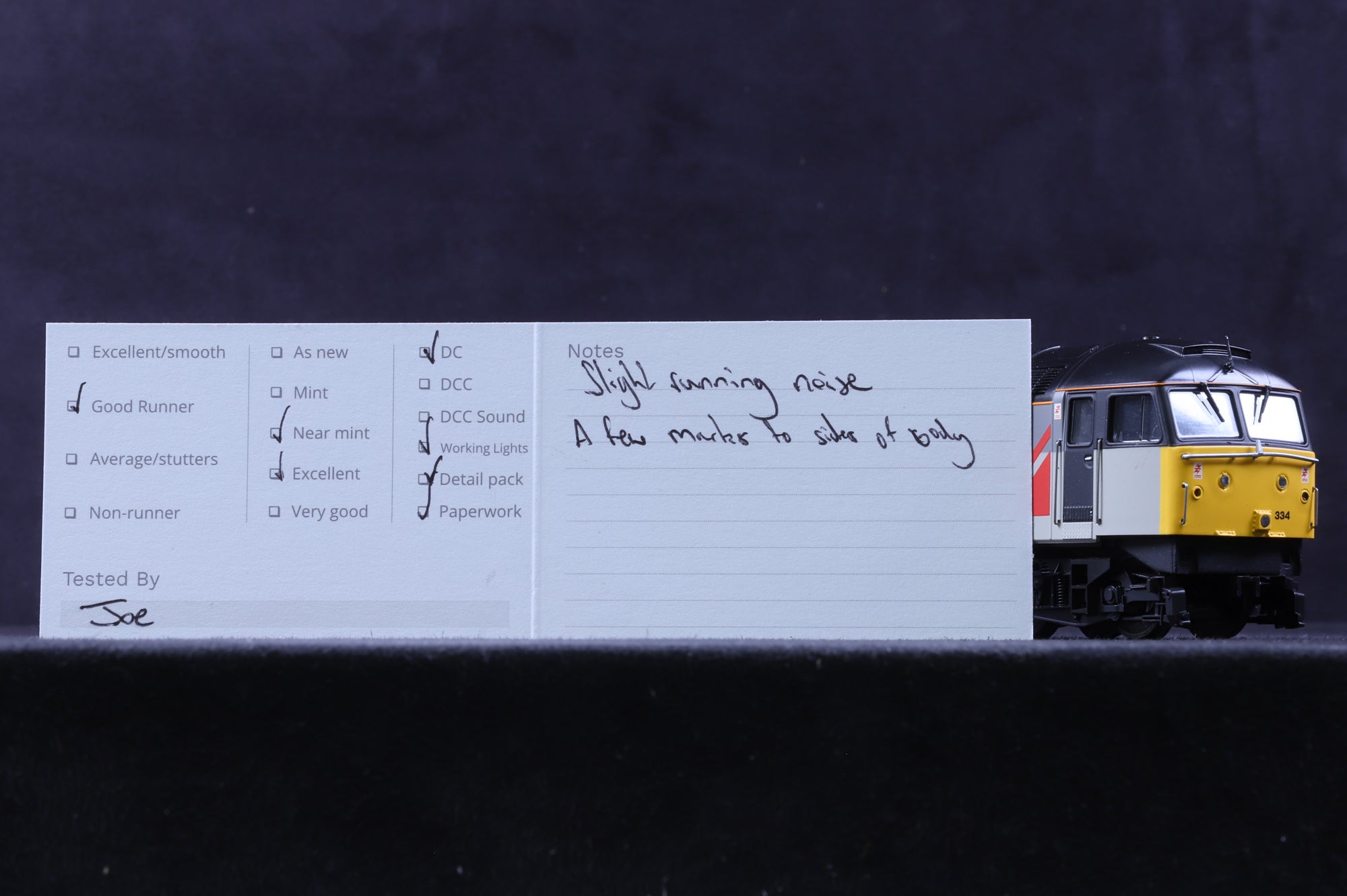 Heljan OO 4675 Class 47 47334 in Early Freightliner Livery