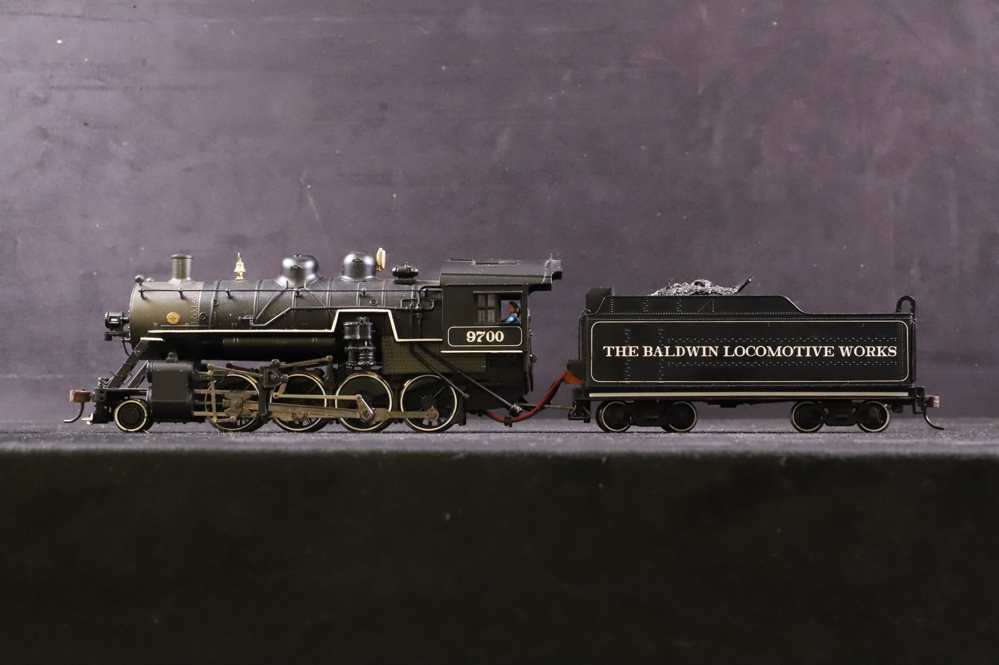 Spectrum HO 11417 Baldwin 2-8-0 No.9700 in Lined Baldwin Locomotive Works Black