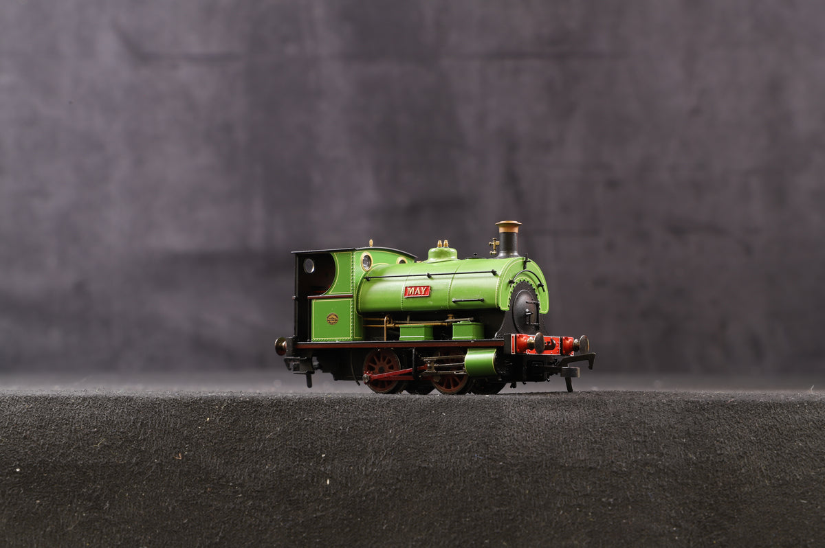 Hornby OO R3680 Class W4 Peckett 0-4-0ST &#39;MAY&#39;