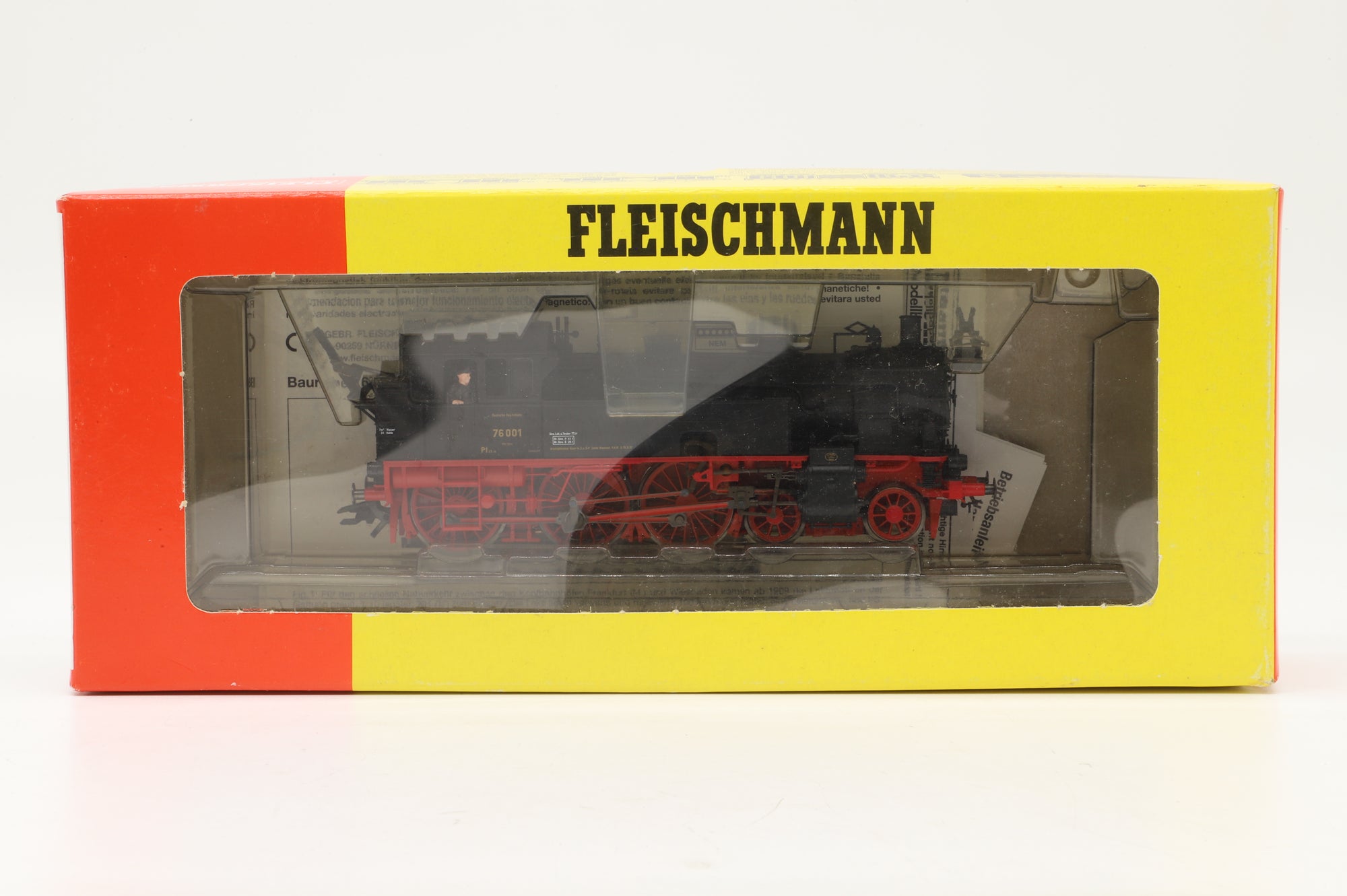 Fleischmann HO 1046 Class 76 Steam Locomotive DRG DCC Fitted 3 Rail