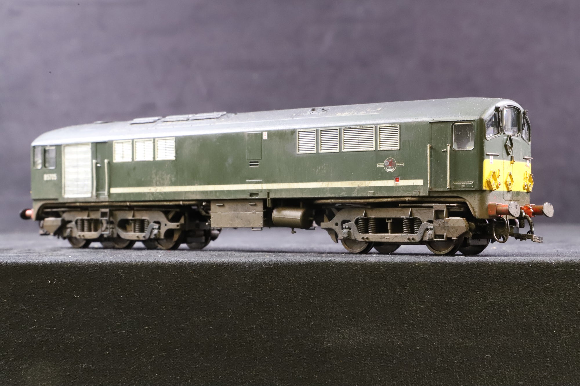 WORKSHOP Heljan OO 2801 Class 28 Co-Bo 'D5705' BR Green Small Yellow Panels BR Green Weathered