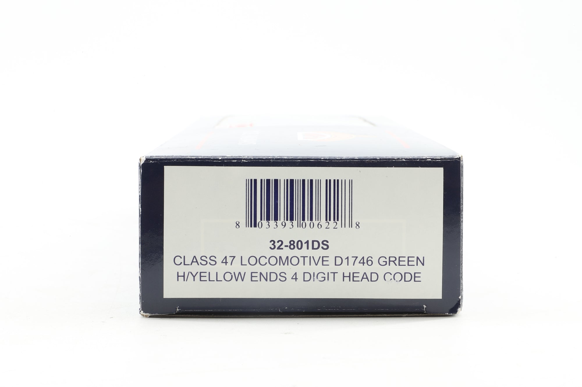 Bachmann OO 32-801DS Class 47 'D1746' BR Two Tone Green Half Yellow Ends & Four Digit Headcode, DCC Sound