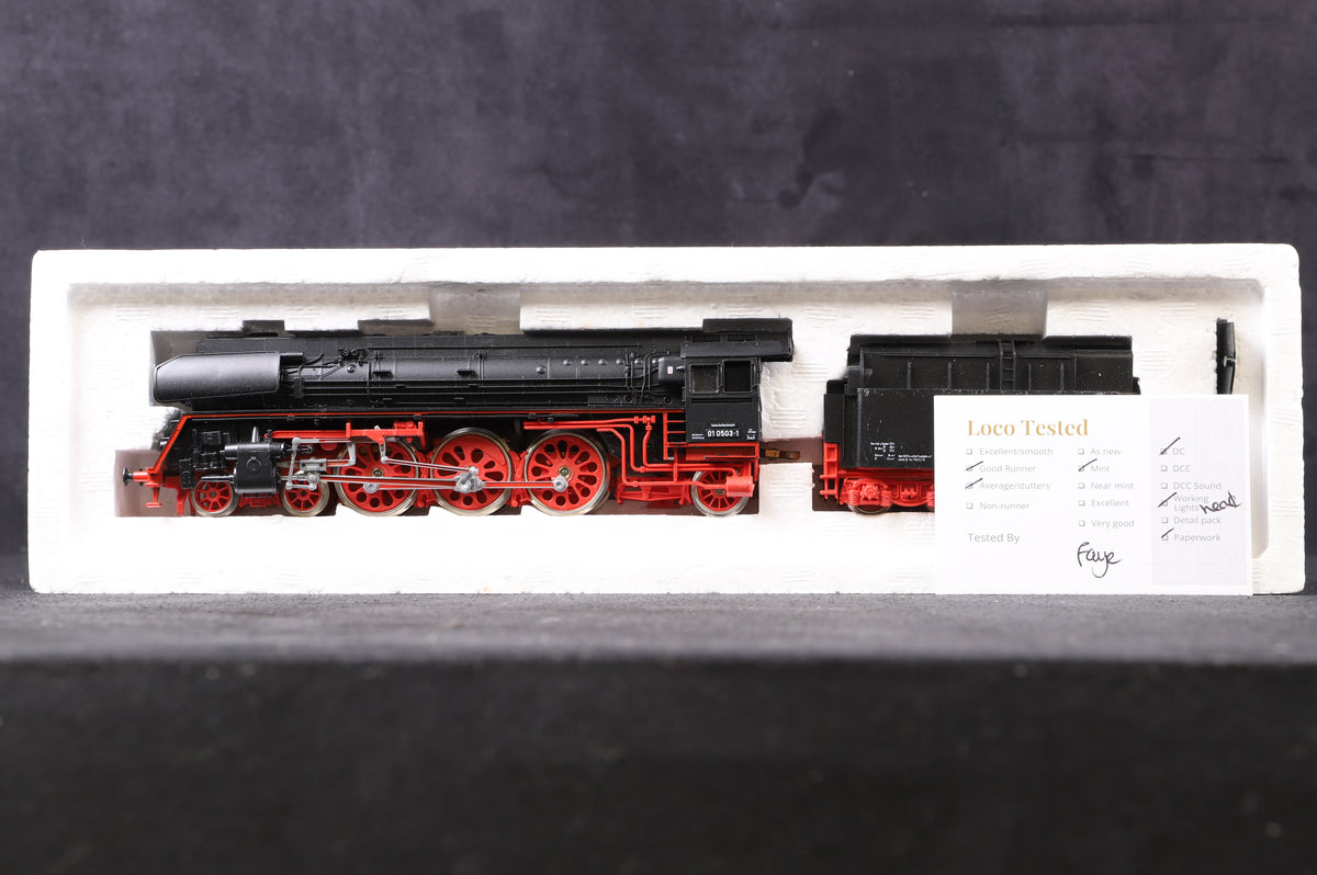 Piko HO 5452-120 Steam Locomotive with Tender 01 0503-1