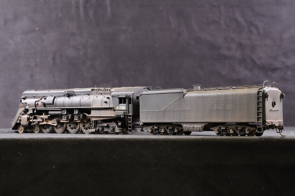 Westside Model Company HO Brass GS-4 Southern Pacific 4-8-4 &#39;4456&#39; Steam Locomotive, Weathered