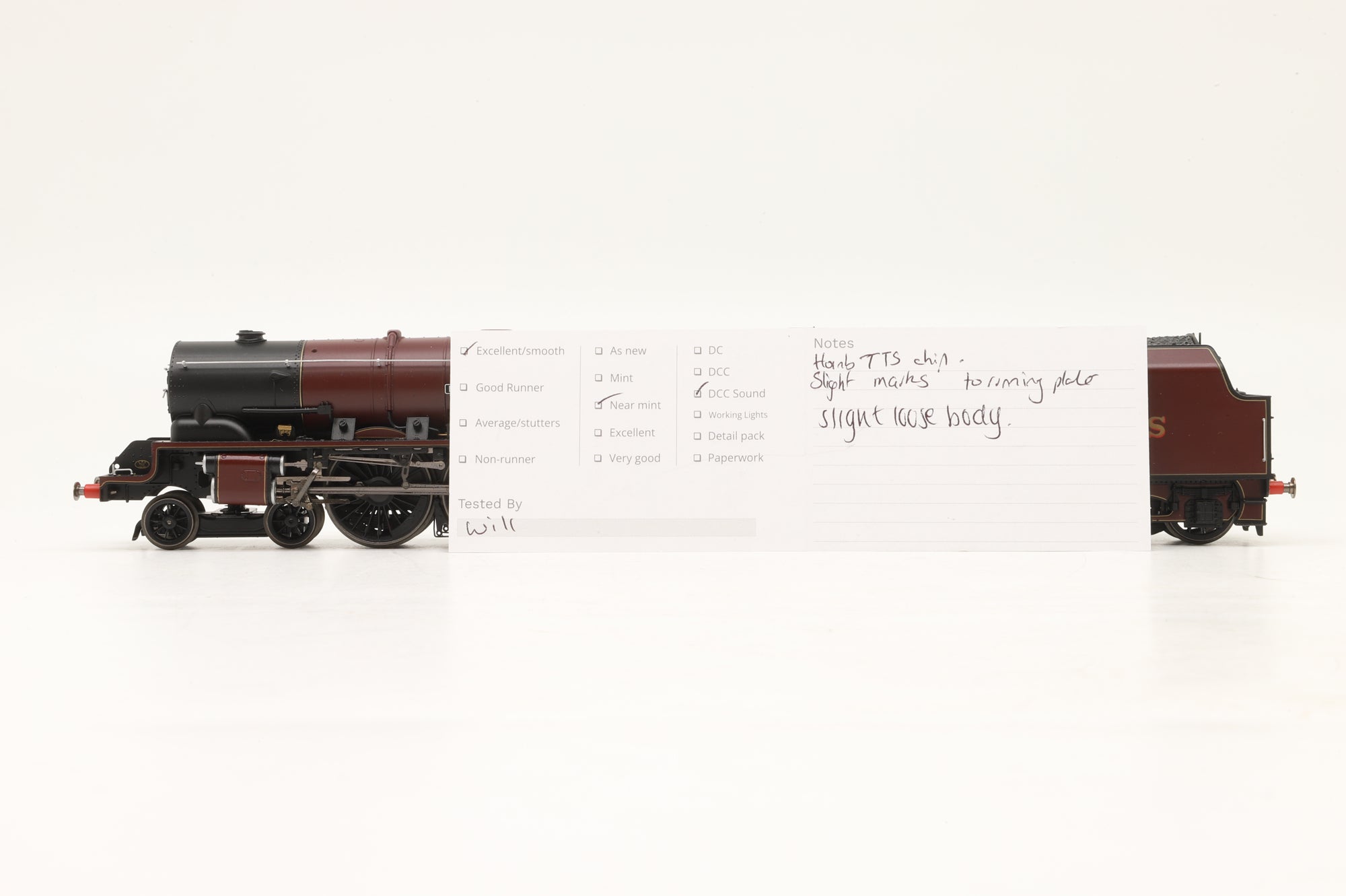 Hornby OO R3553 LMS 4-6-2 '6231' Princess Coronation Class 'Duchess of Atholl', DCC Sound