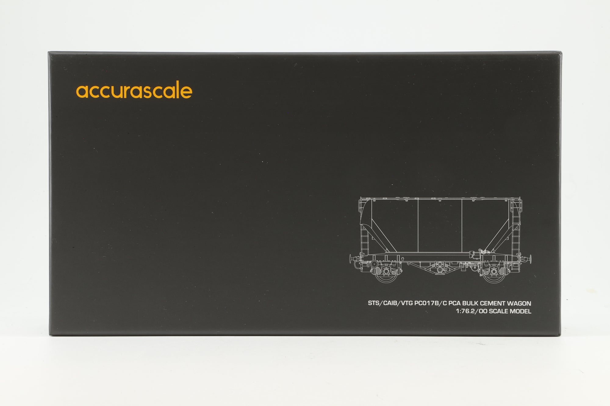 Accurascale OO ACC2042CS-W PCA Cement Wagons VTG Castle Cement (Early) Pack W