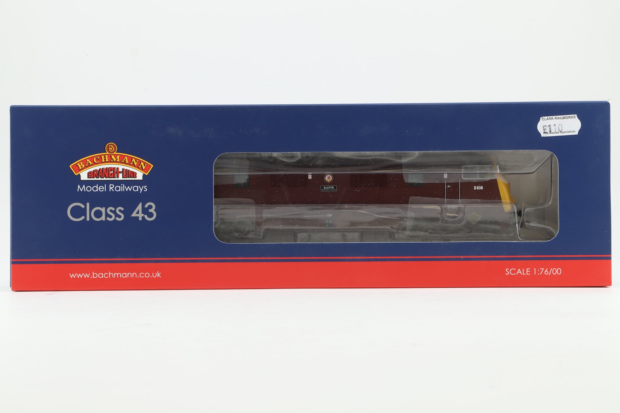Bachmann OO 32-068 Class 43 Warship 'D838' 'Rapid' BR Maroon
