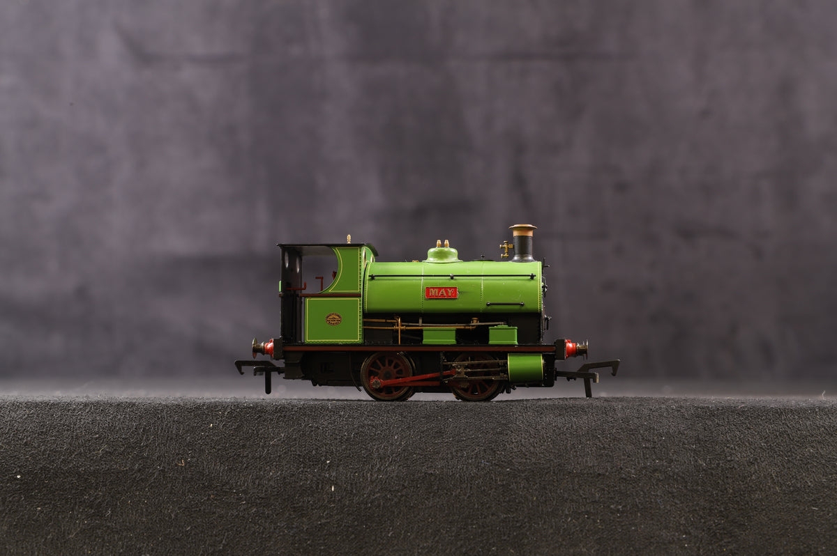 Hornby OO R3680 Class W4 Peckett 0-4-0ST &#39;MAY&#39;