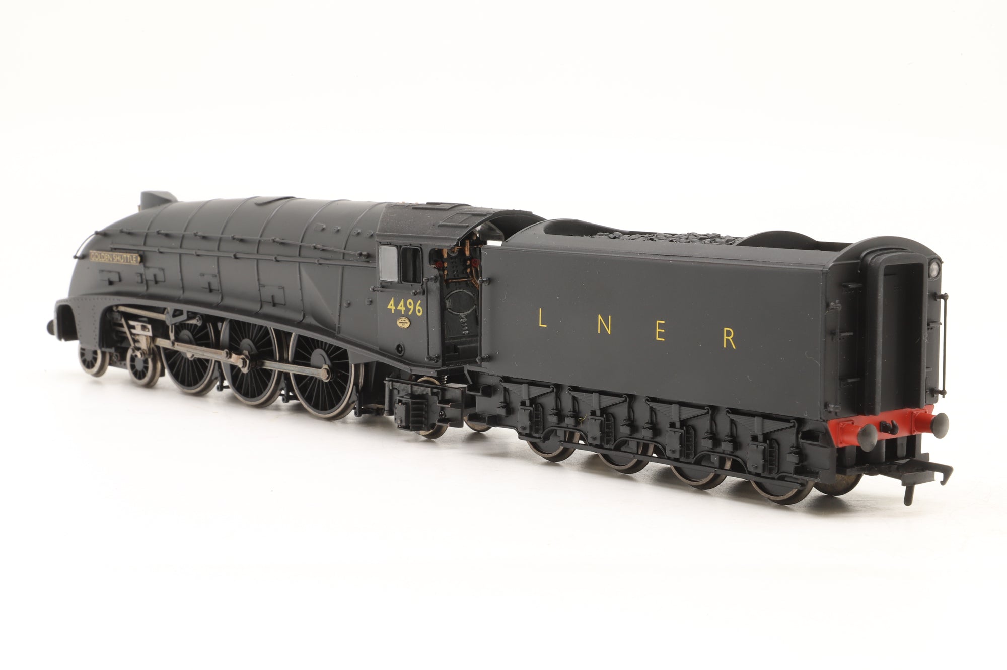WORKSHOP Bachmann OO 31-962 Class A4 '4496' 'Golden Shuttle' LNER Black Ltd Ed 81/ 350 Non Runner