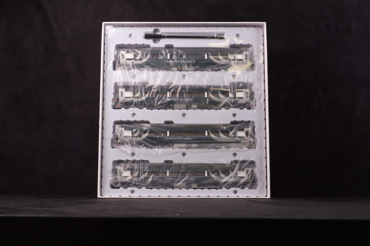 Accurascale OO ACC2224ED1 Caledonian Sleeper CAF Mk5 Coach Set Lowlander Pack 1