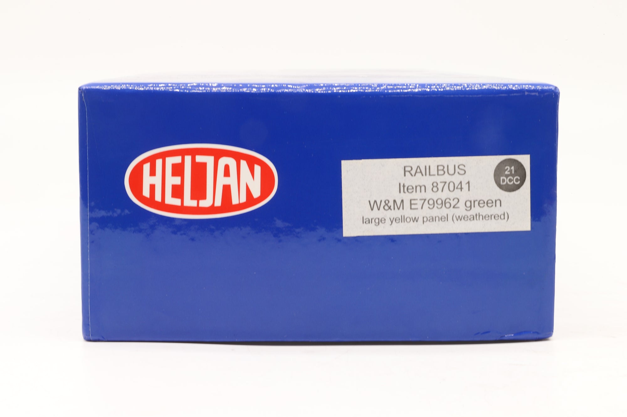 Heljan OO 87041 Railbus W&M 'E79962' Green with Large Yellow Panels Weathered