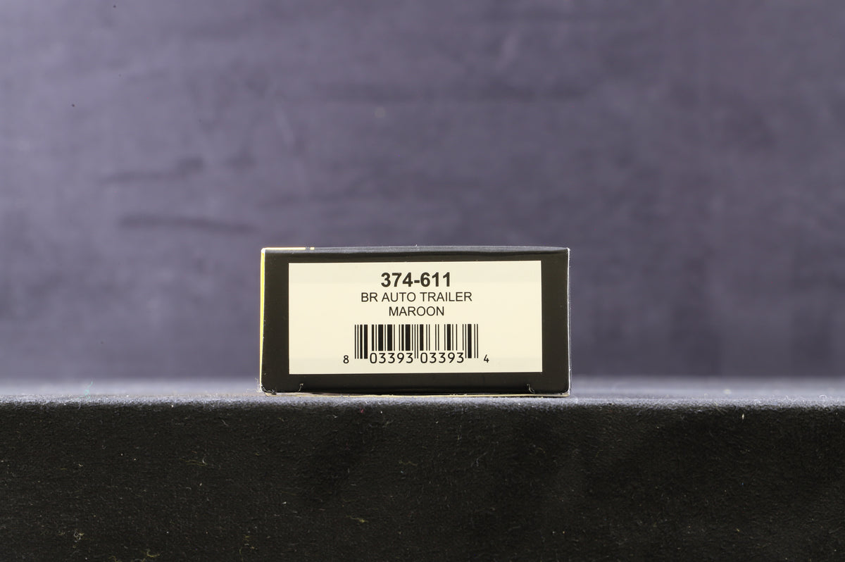 Graham Farish N 374-611 BR Auto Trailer Maroon Lined