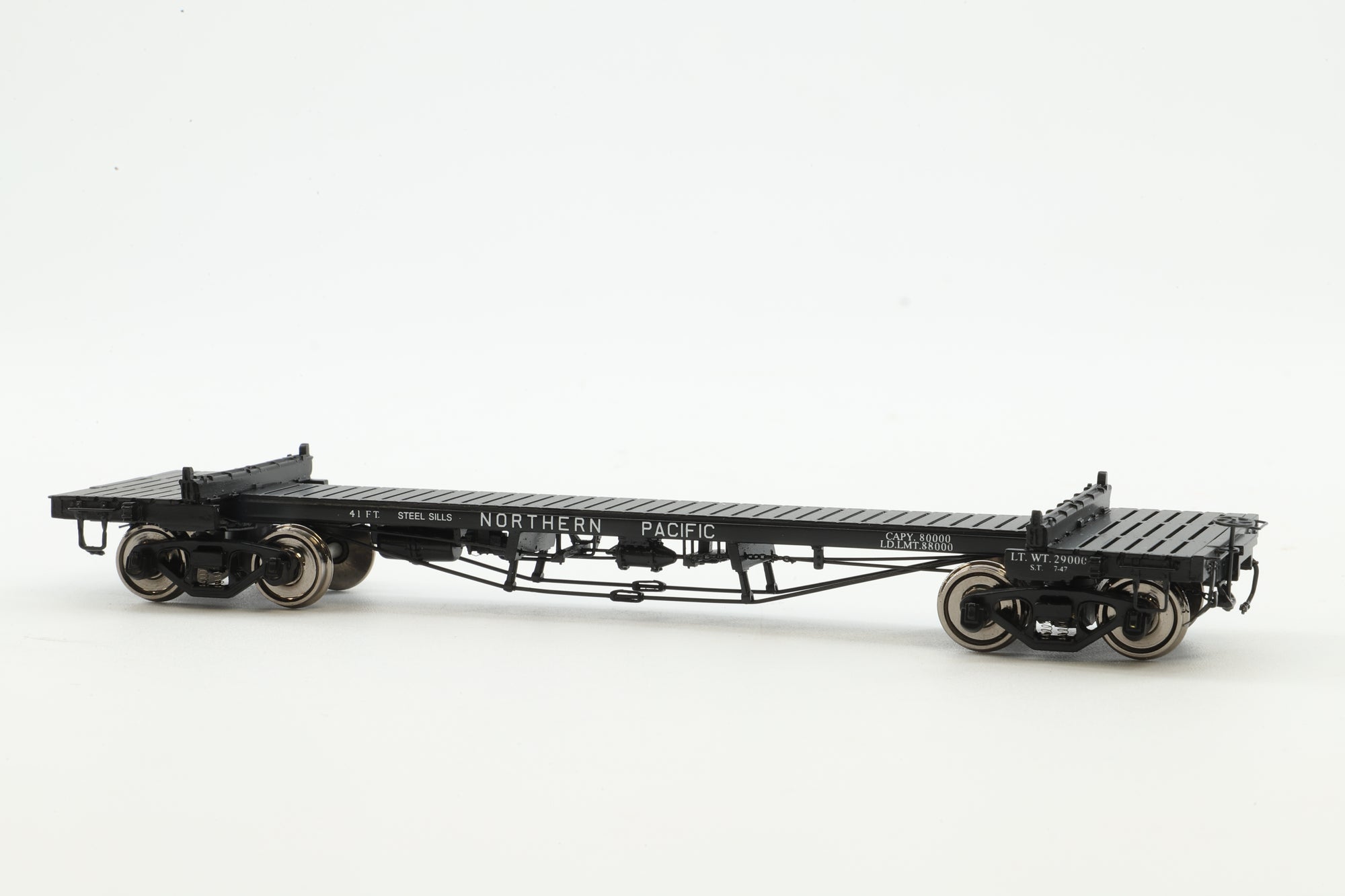 W&R Enterprises HO Brass 3235 Box Car NP Truss Rod