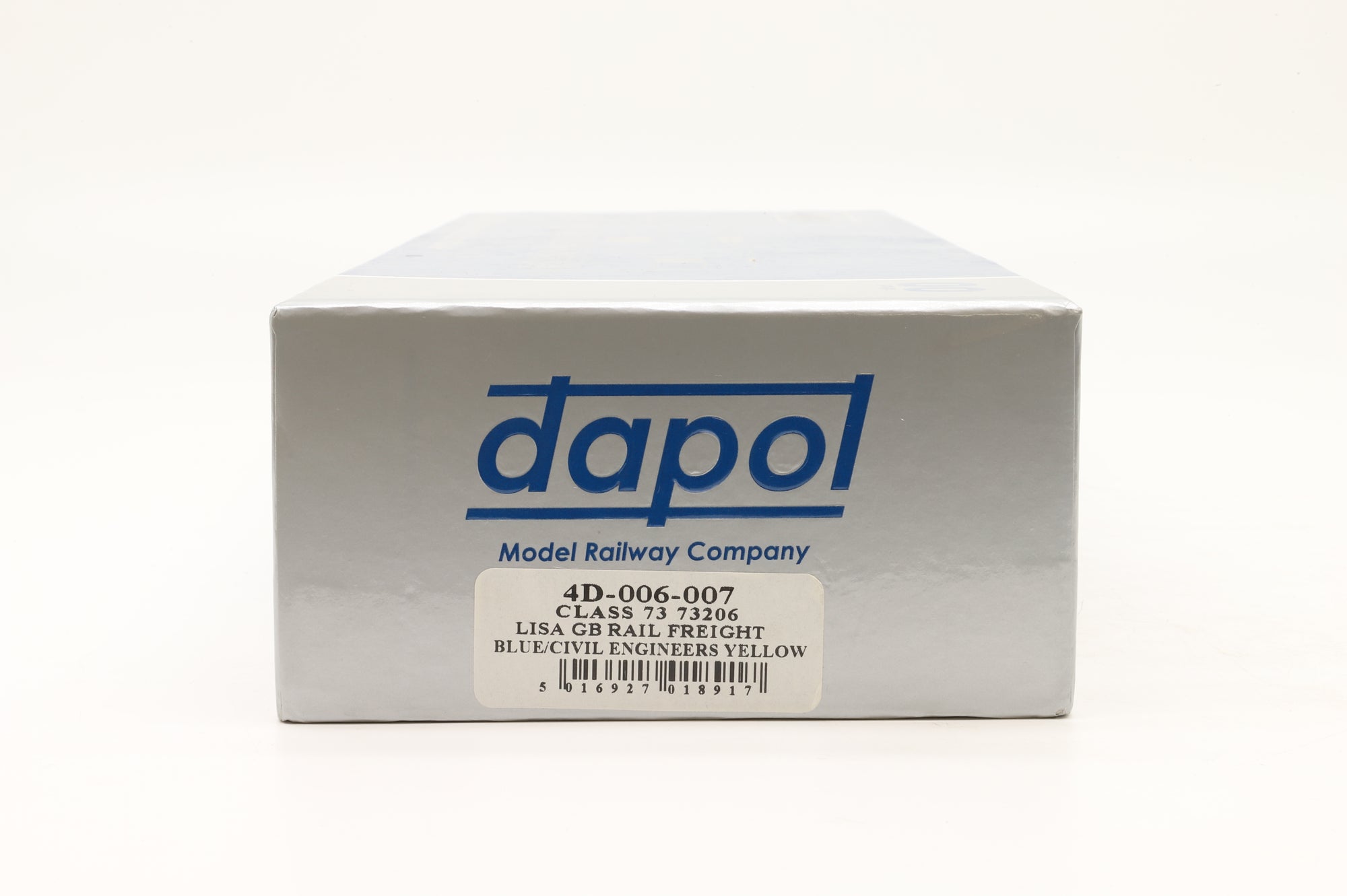 Dapol OO 4D-006-007 Class 73 '73206' 'Lisa' GBRf Blue/ Civil Engineers Yellow