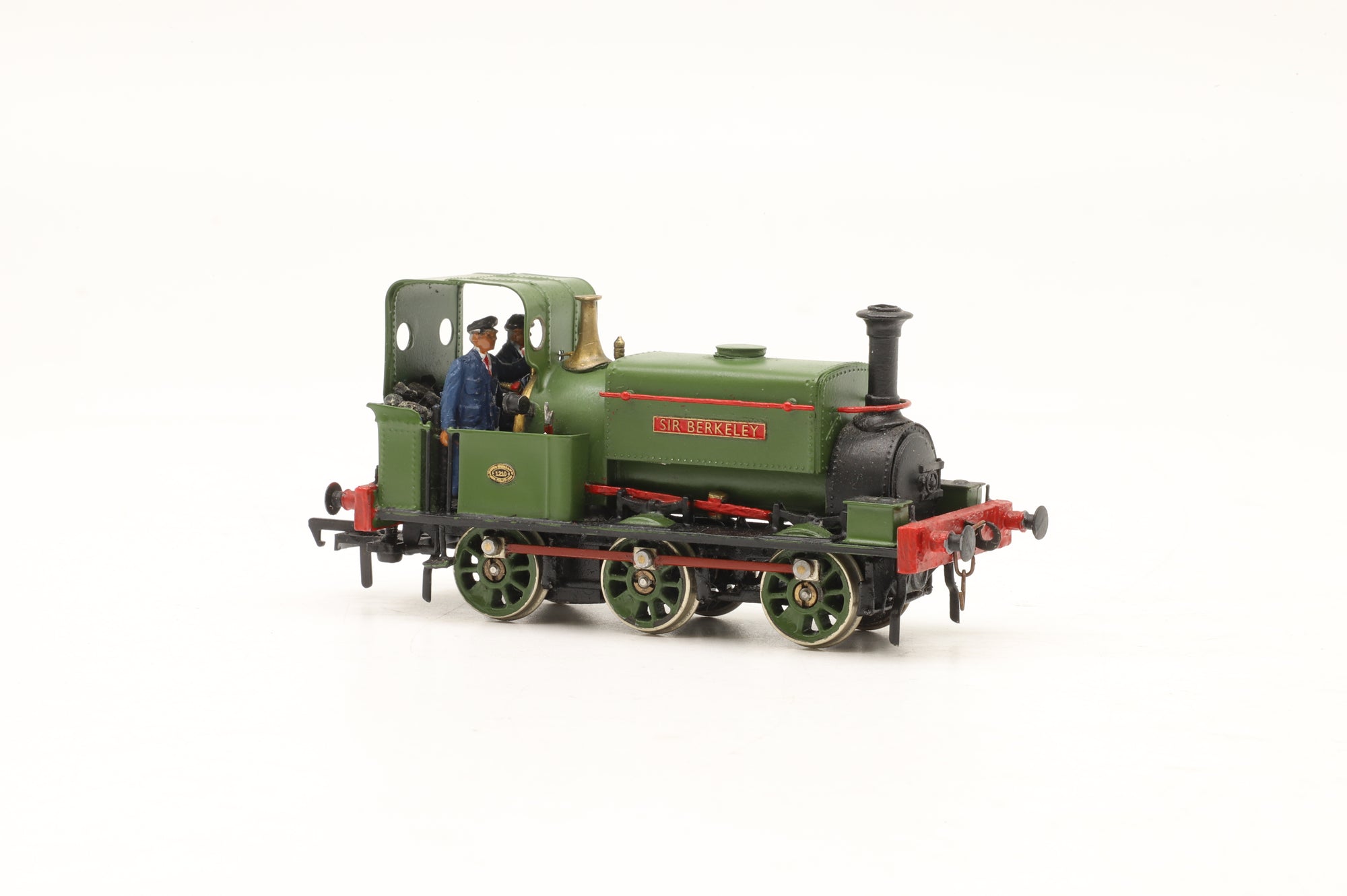 Kit-Built OO Manning-Wardle 0-6-0 'Sir Berkley' in a Green/Red Livery