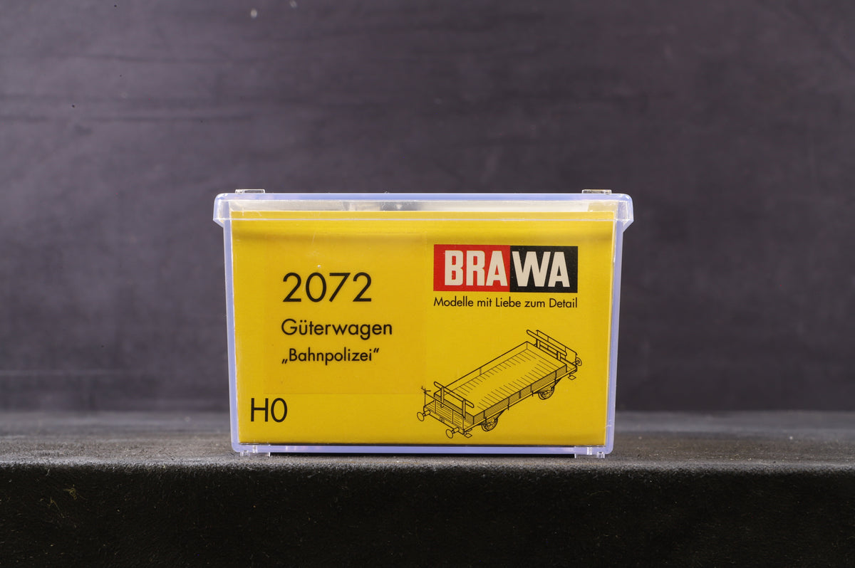 Brawa HO 2072 Flat Bed Wagon &amp; Load