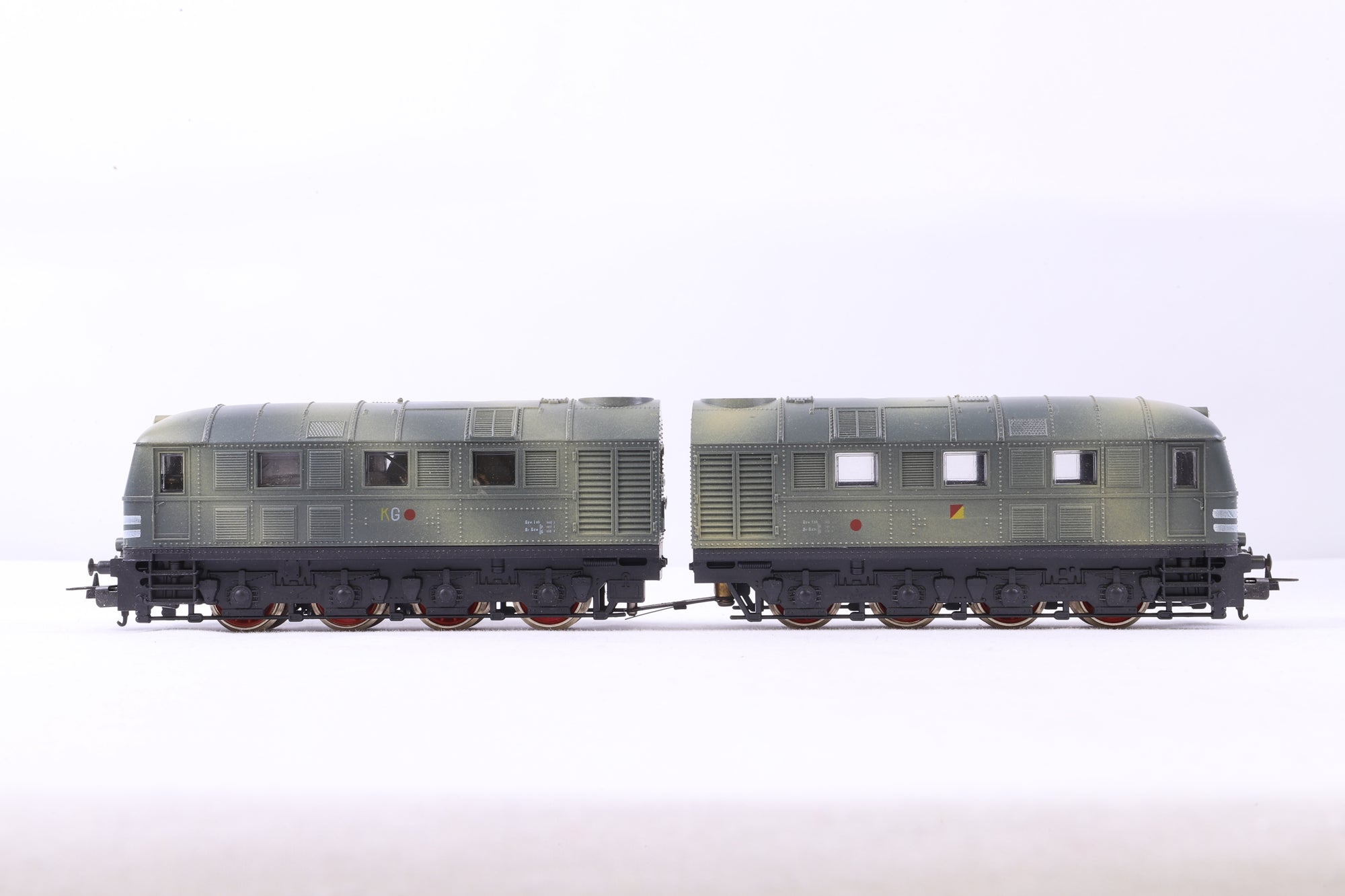 Lima HO 149704GWWII Krupp K5 "Leopold" Railway Gun Train