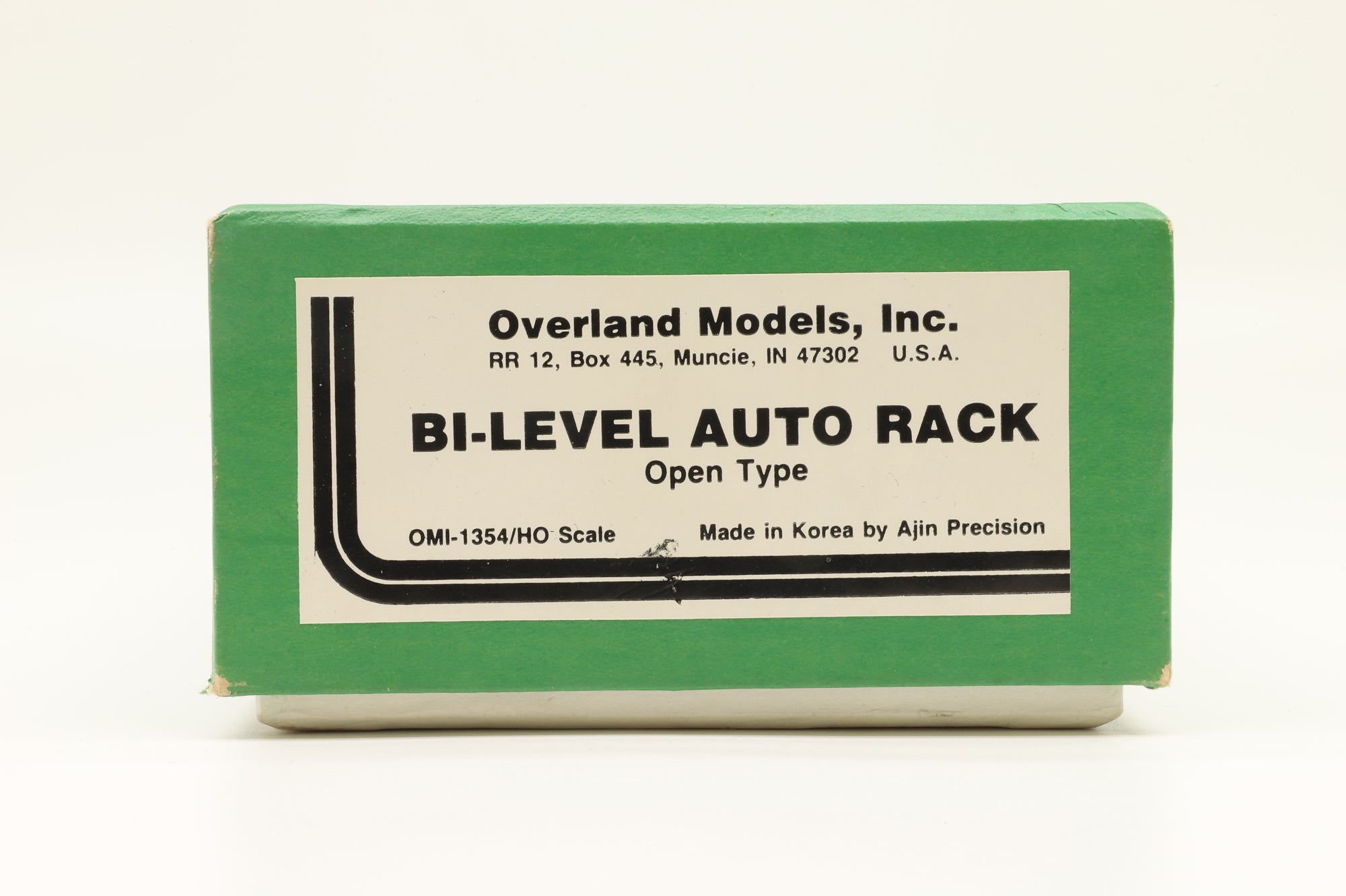 Overland Models/Ajin HO 1354 Bi-Level Auto Rack Open Type, Unpainted Brass