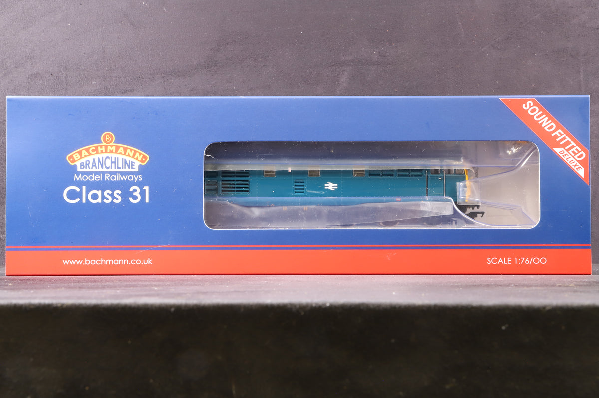 Bachmann OO 35-805ASFX Class 31/1 31293 in BR Blue - DCC Sound